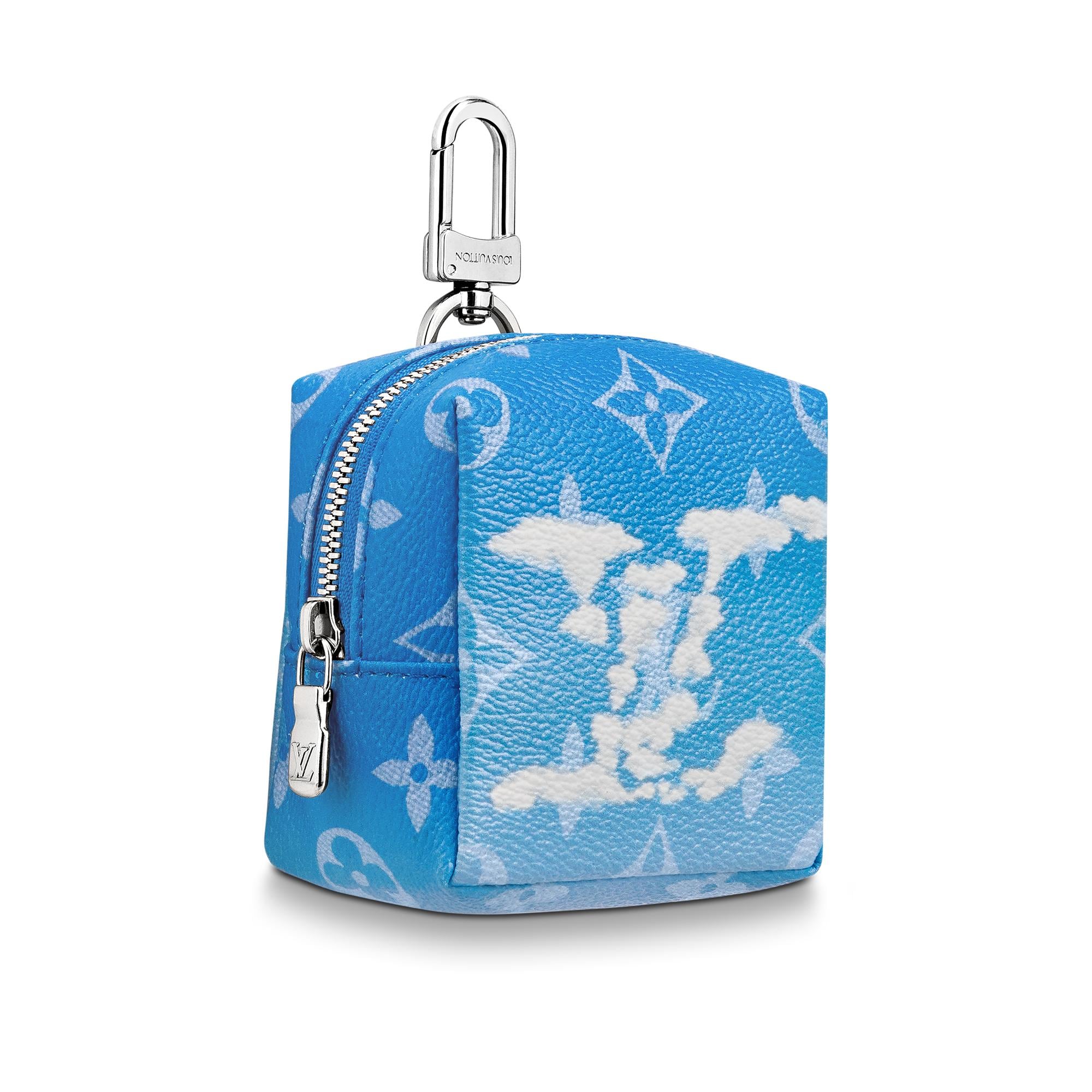 blue lv bag