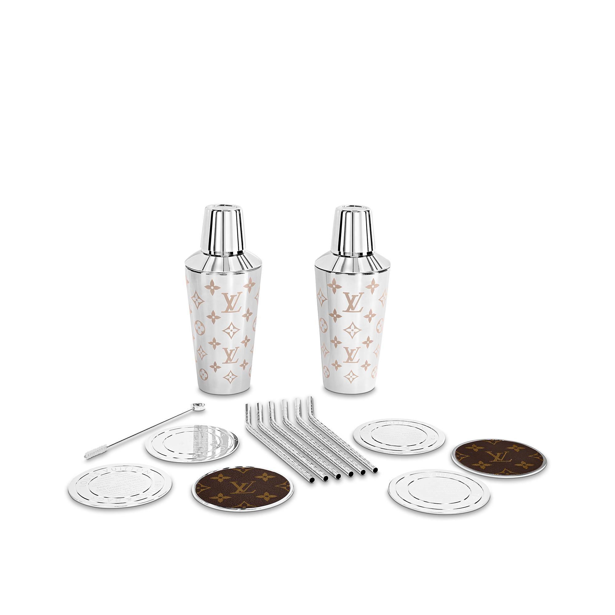 Cocktail Box Monogram Macassar Canvas in Les Extraordinaires