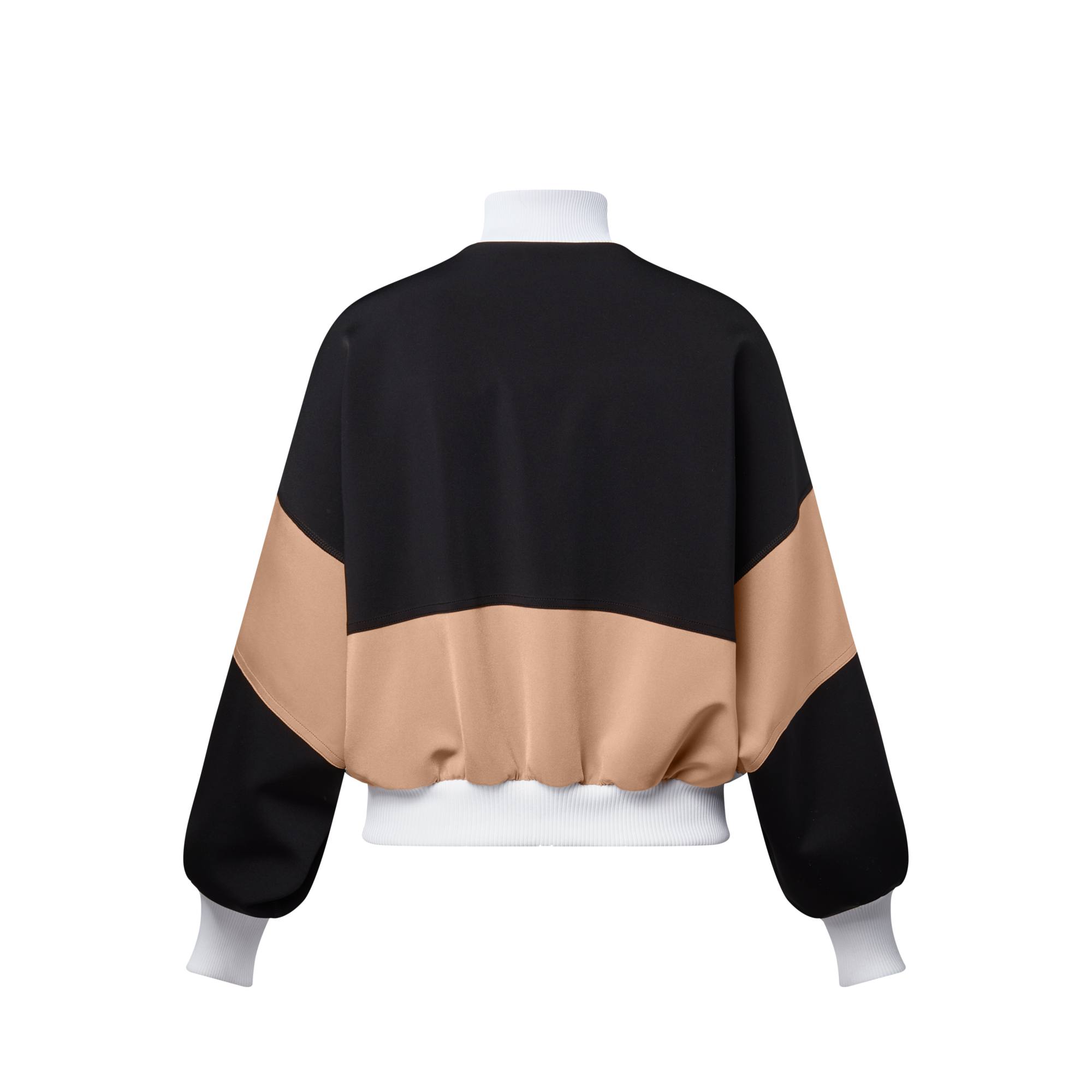 Color-Blocked Bomber Jacket  in Women