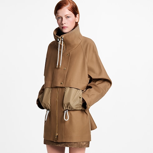 Contrast Insert Coat in Women's Ready to Wear Coats and Jackets collections by Louis Vuitton (Product zoom)