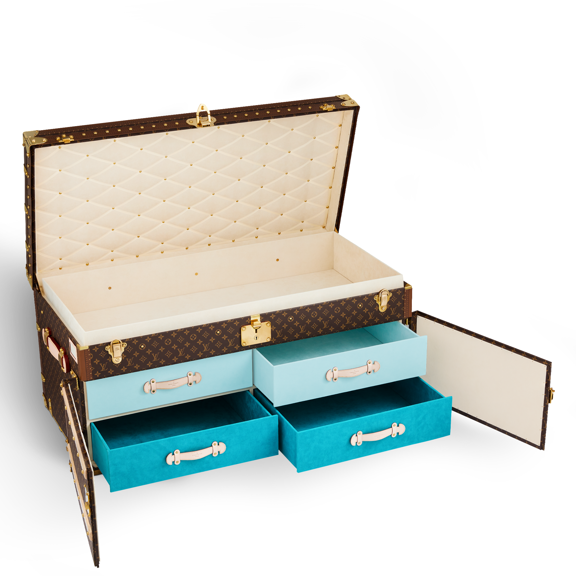 Courrier Lozine 110 Tiroirs Monogram Tricolore Monogram 帆布 in 行李箱、旅行用品及家居精品