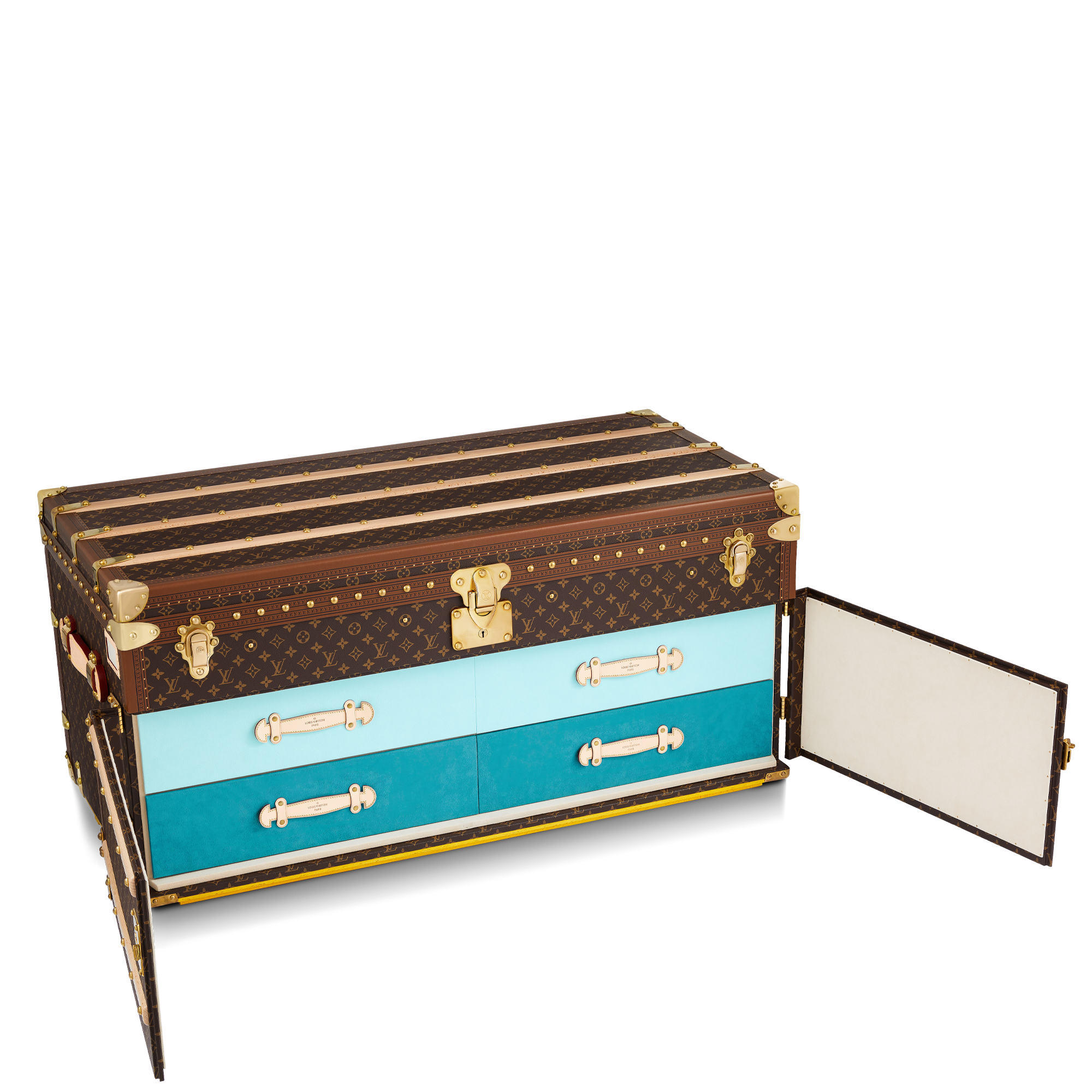 Courrier Lozine 110 Tiroirs Monogram Tricolore Monogram 帆布 in 行李箱、旅行用品及家居精品