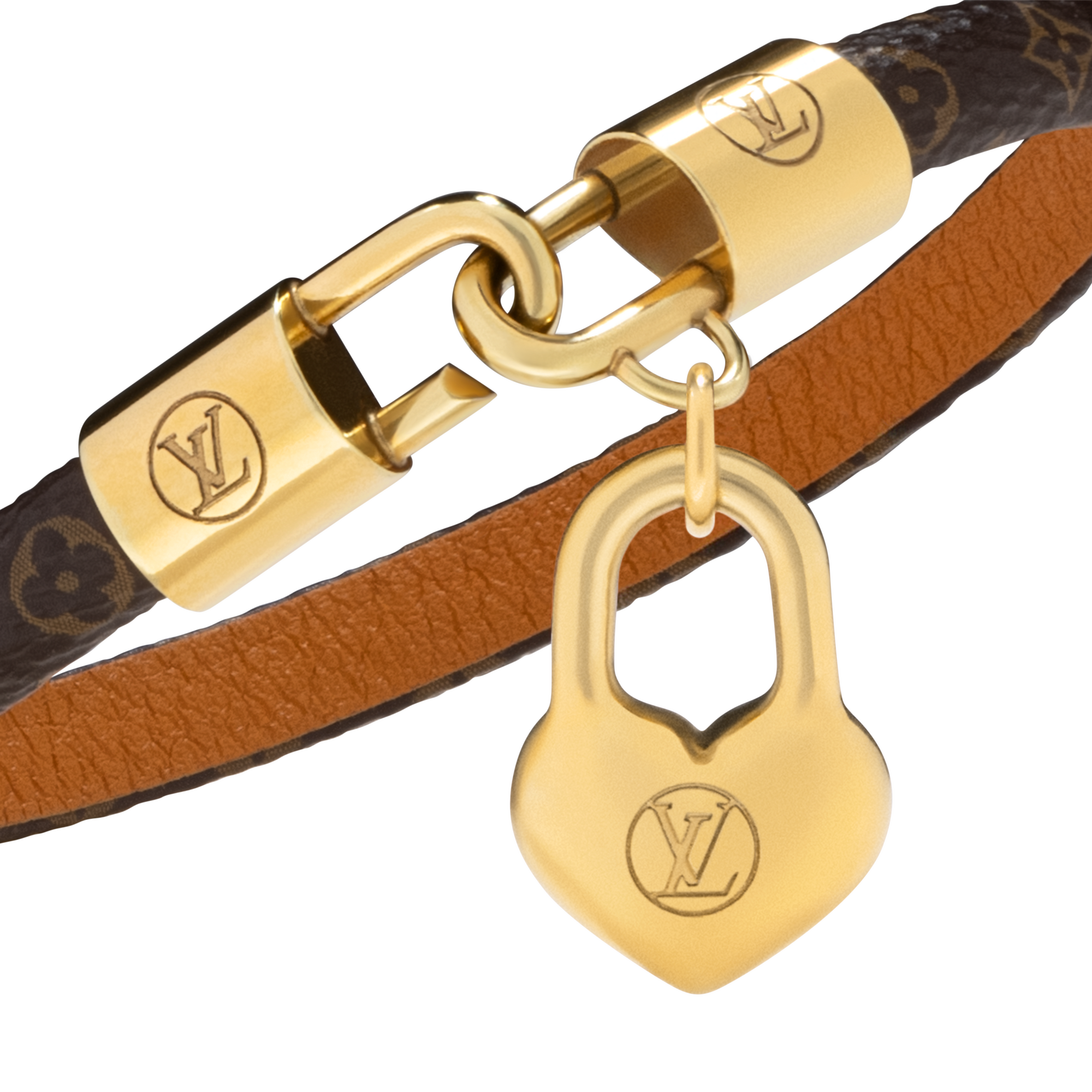 Crazy In Lock Charm Bracelet Other Leathers in Women