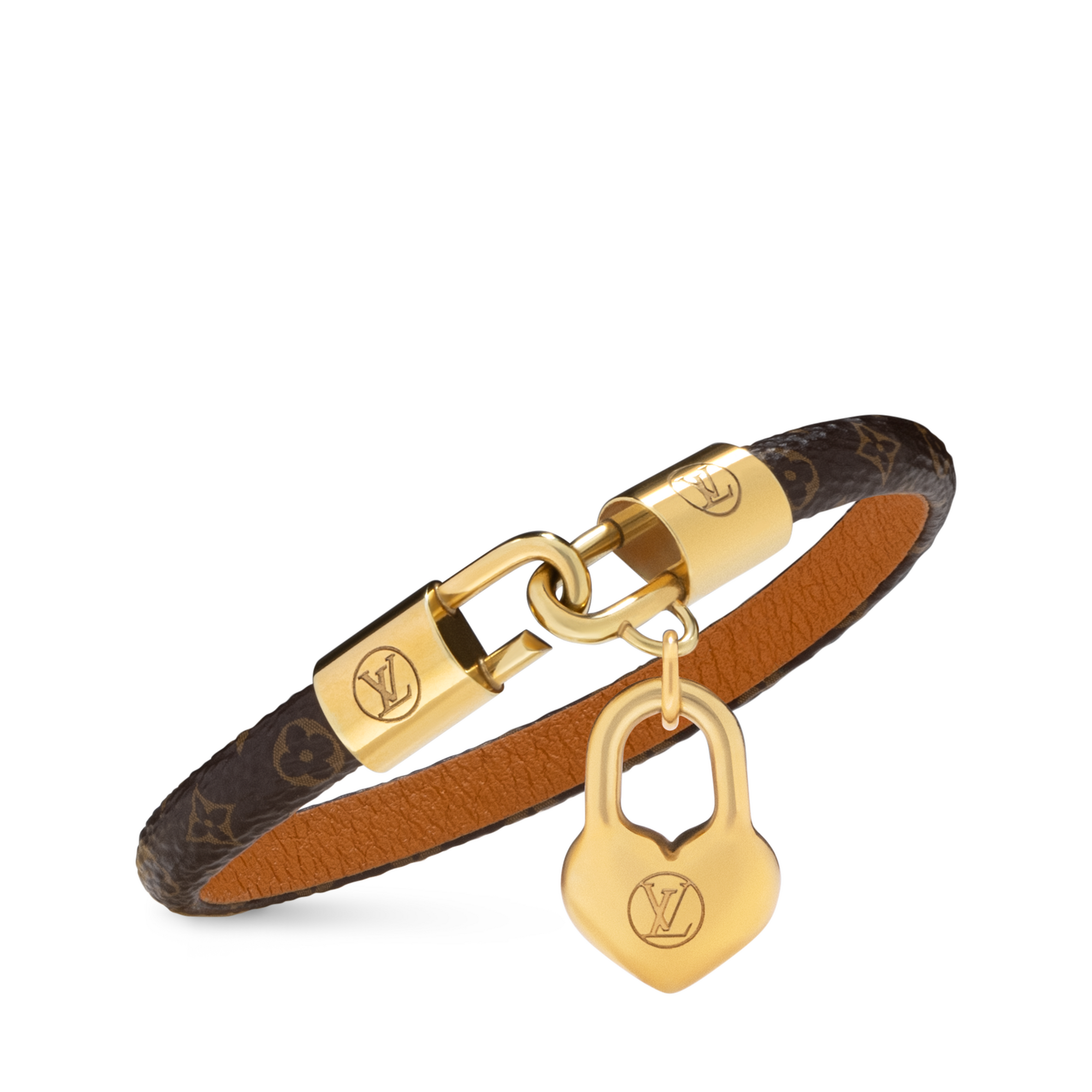 Crazy In Lock Charm Bracelet Other Leathers in Women