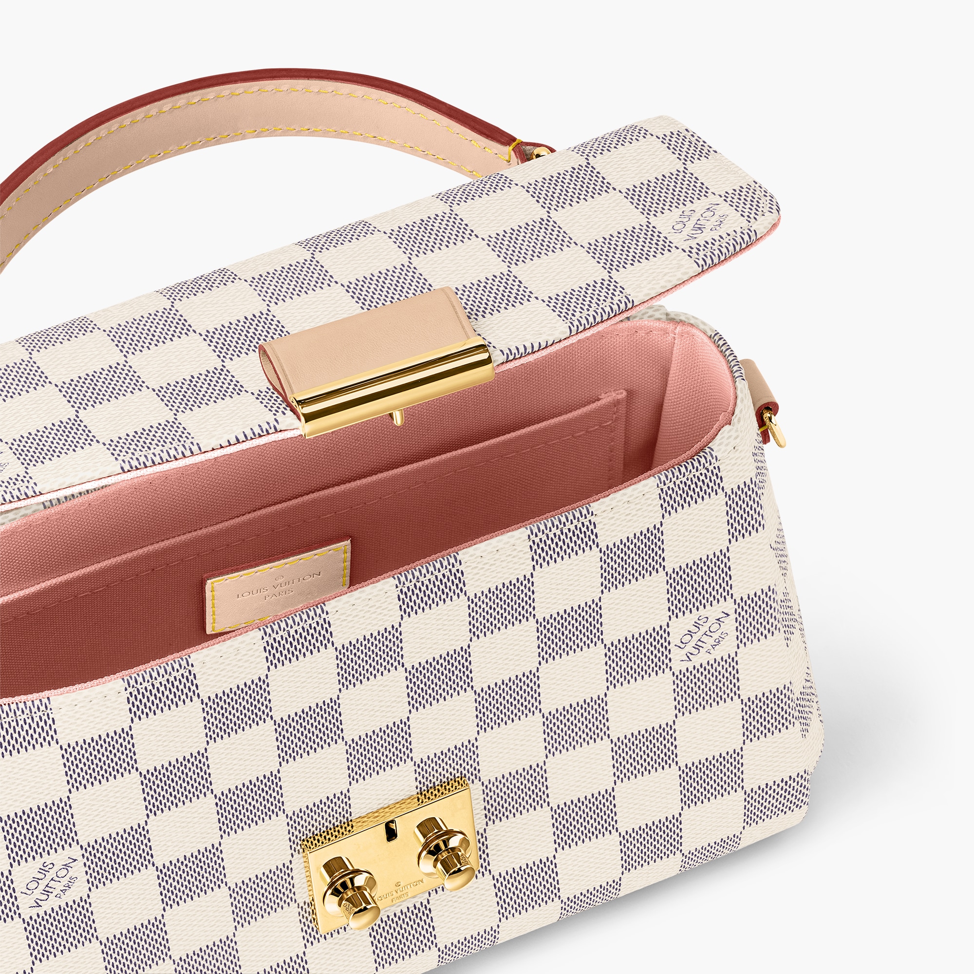 Inside Lv Croisette Mono Authentic Louis Vuitton Croisette Compact