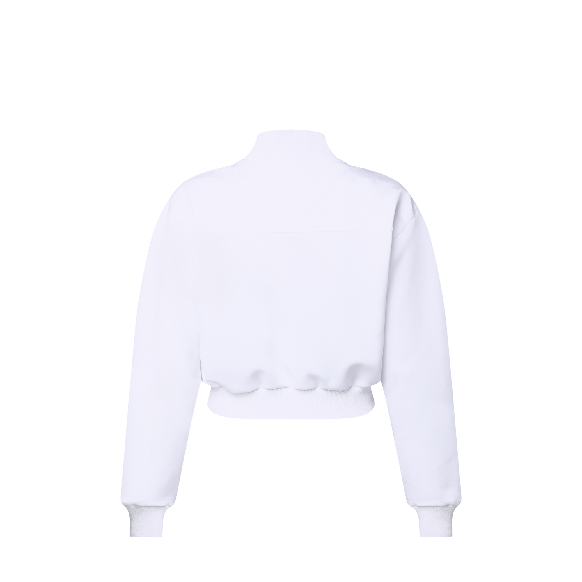 Cropped Technical Jersey Bomber Jacket  in Women