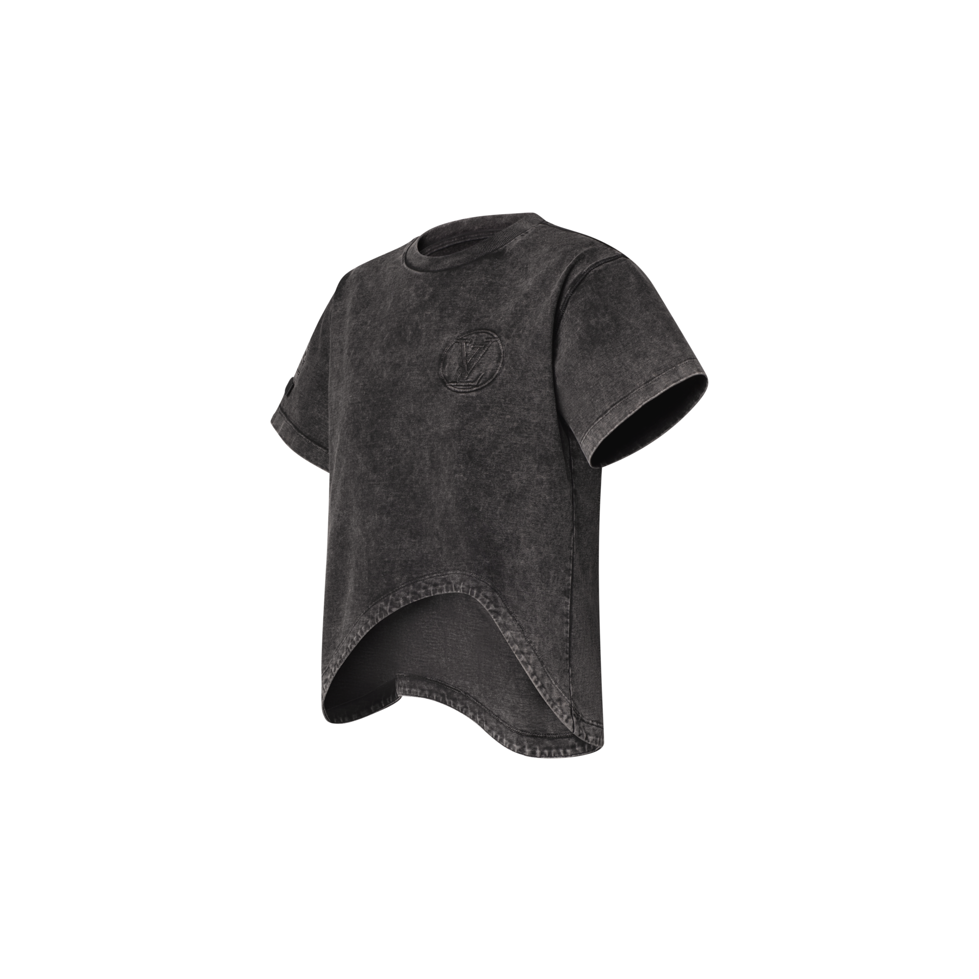 弧形下襬 T 恤  in 女士