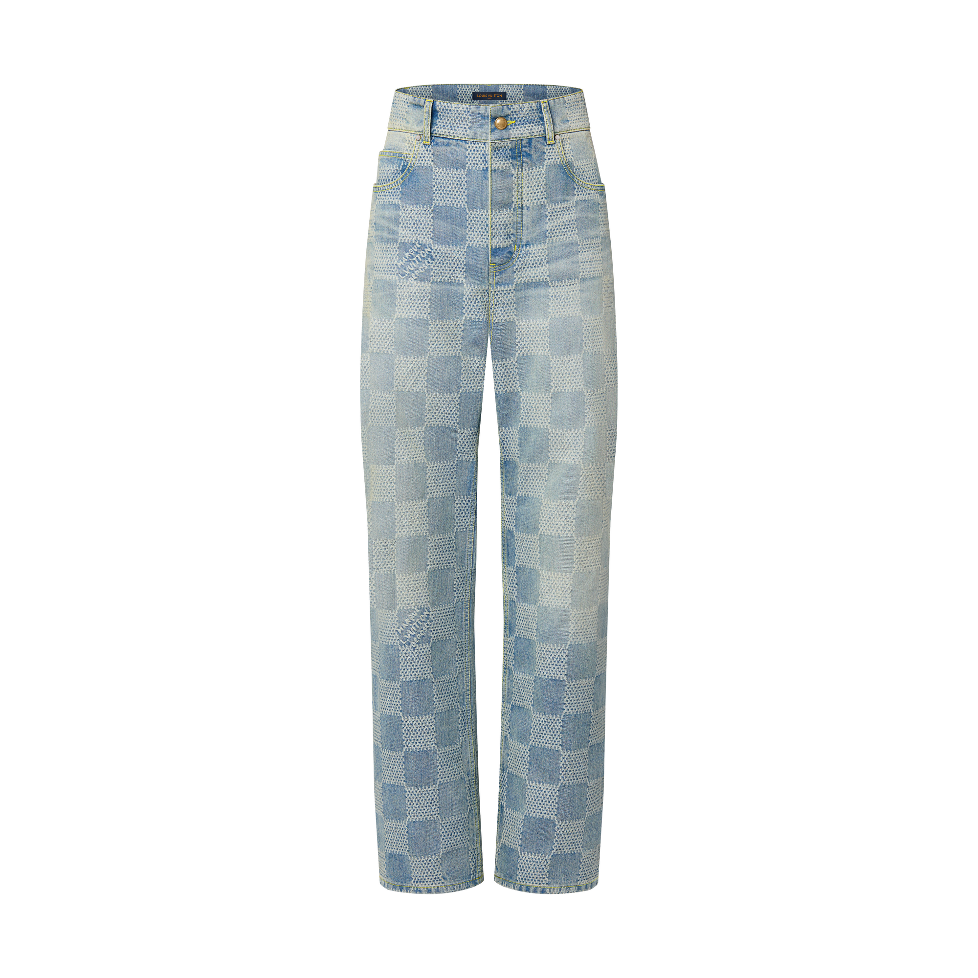 Damier Denim Skate Pants  in Men