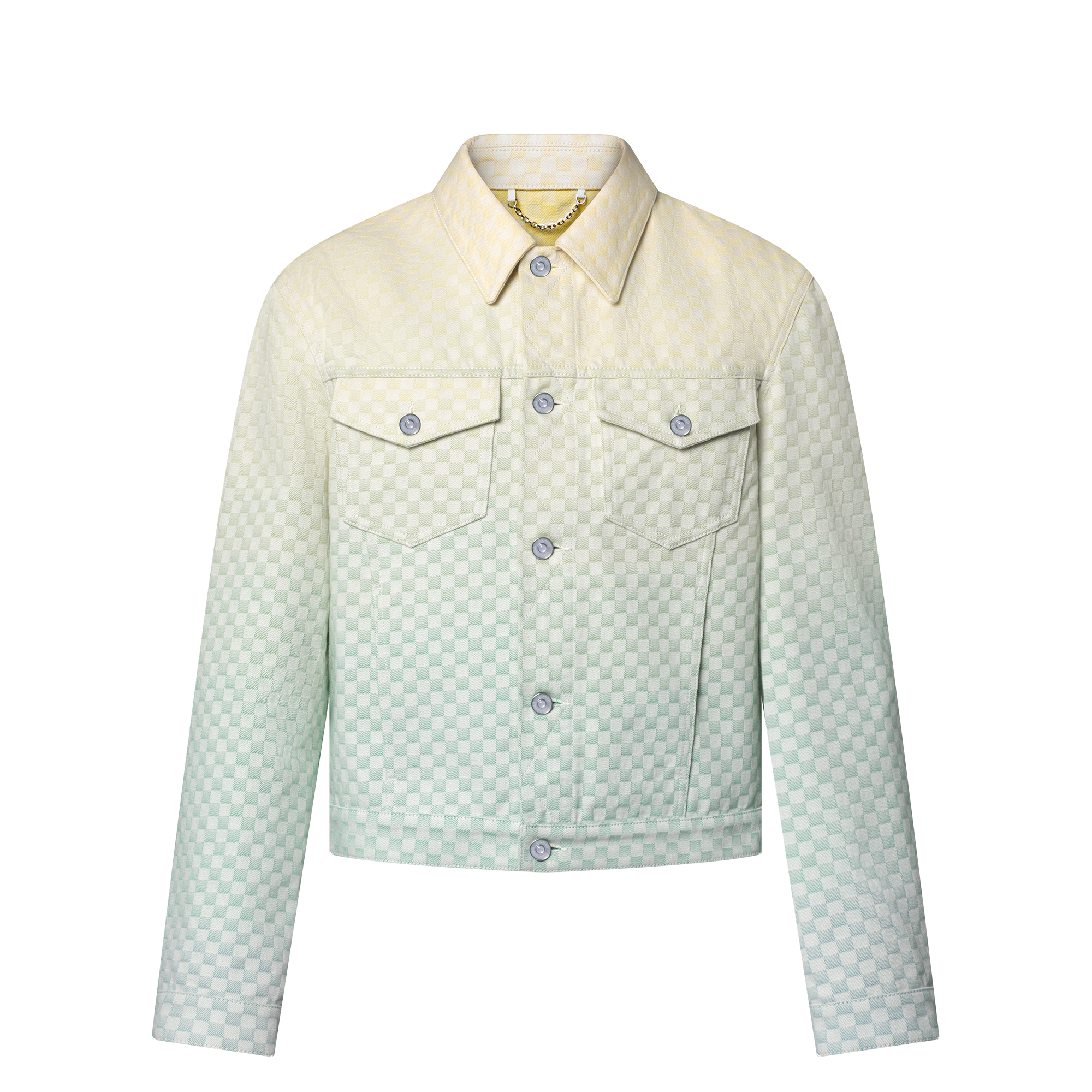 Damier Gradient Jacquard Denim Jacket  in Men