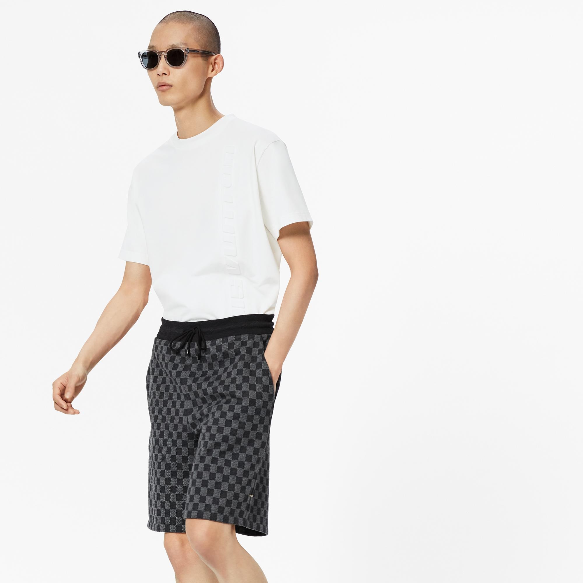 Damier Jacquard Shorts  in Men