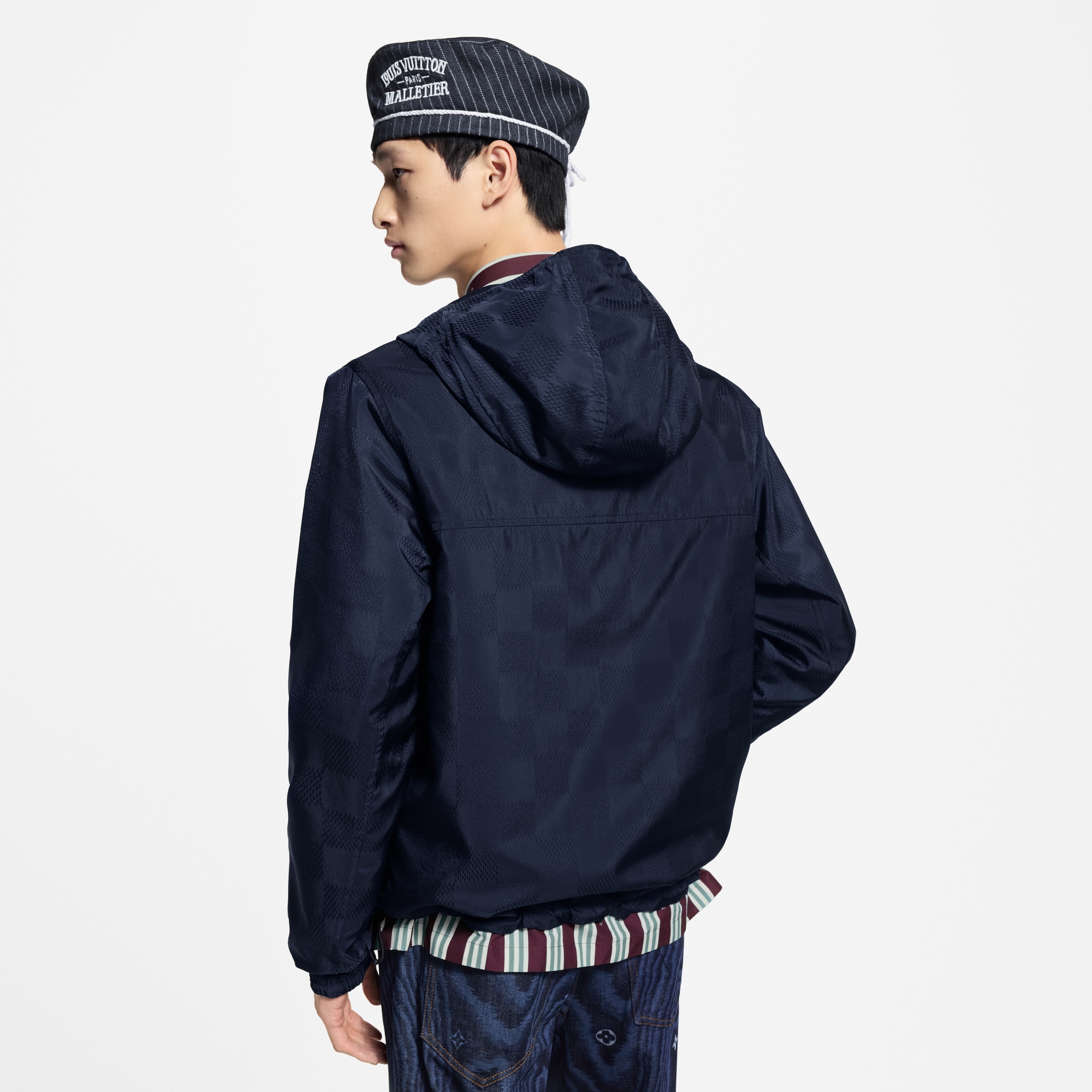 Damier Reversible Windbreaker  in Men