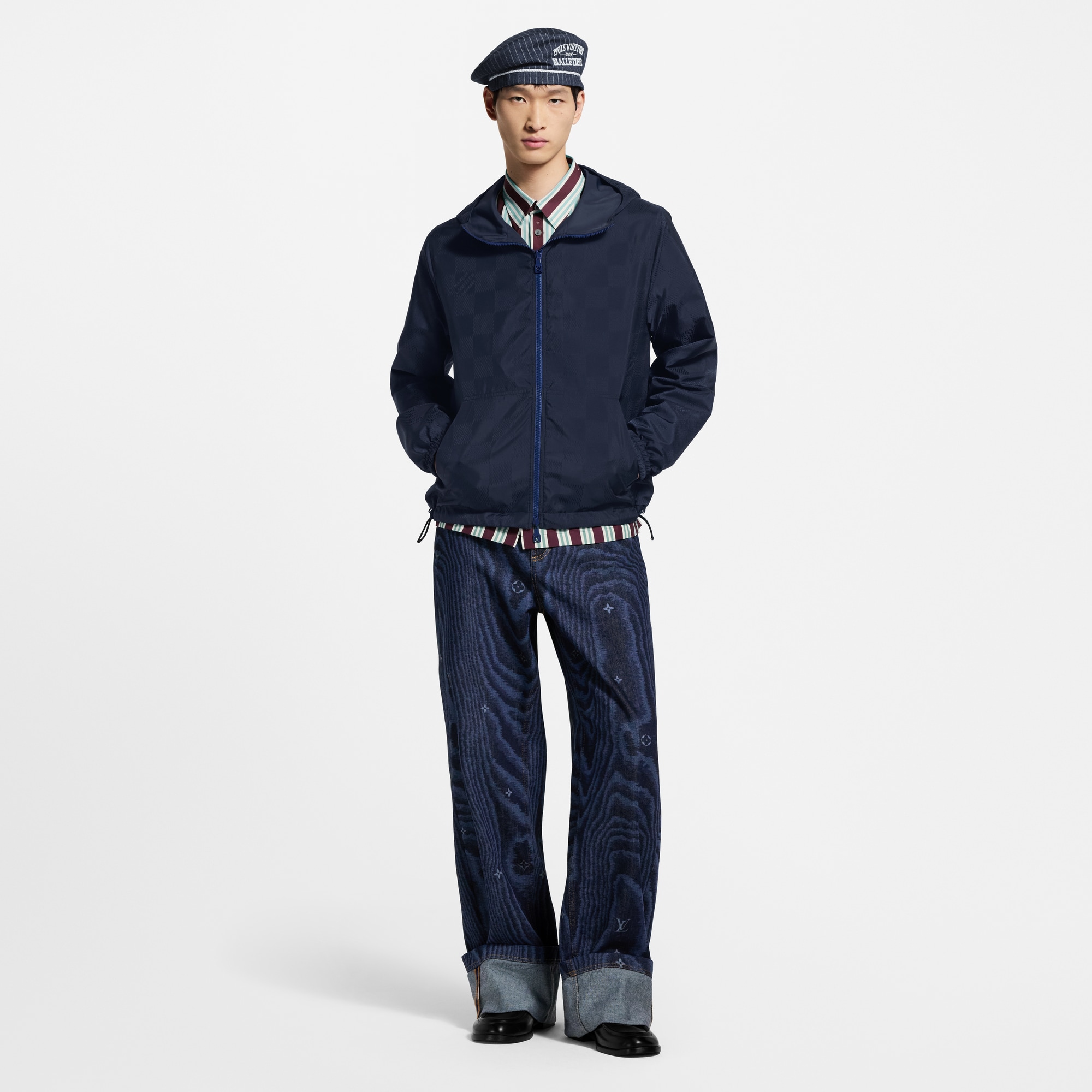 Damier Reversible Windbreaker  in Men