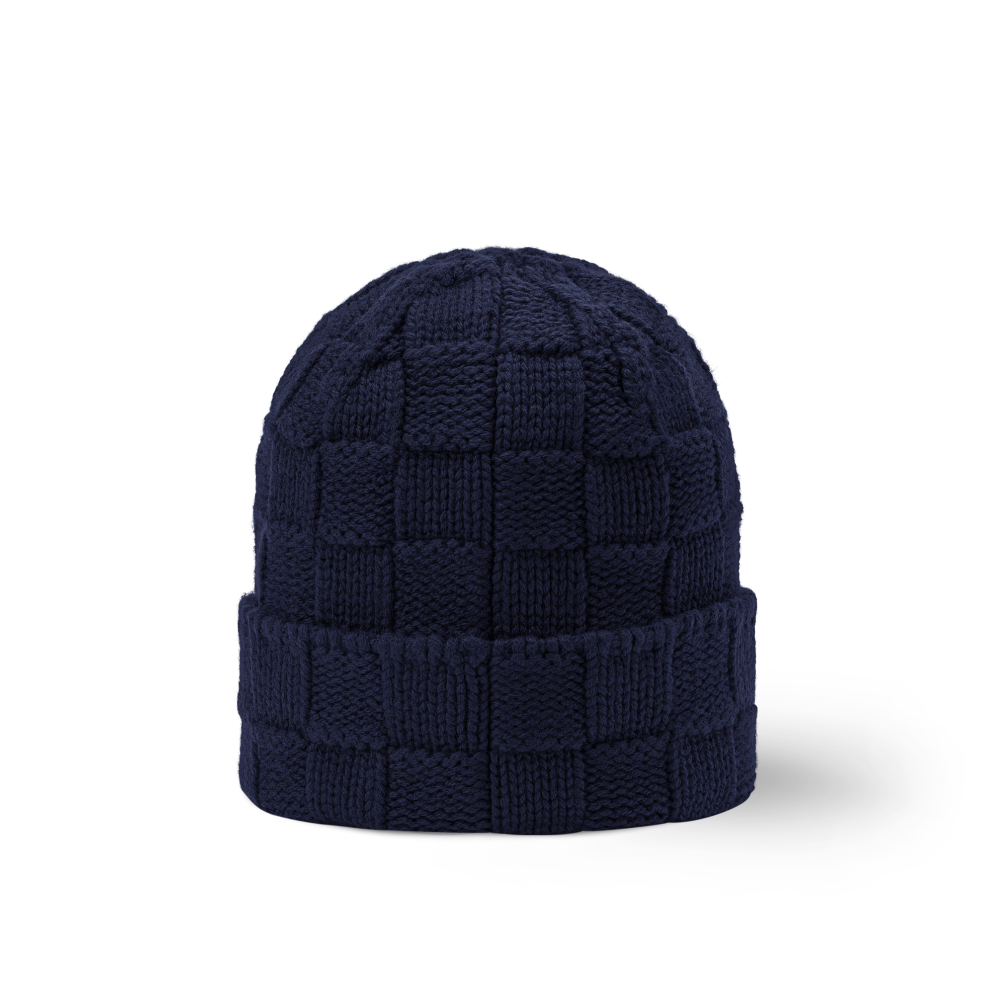 Damier Snug Beanie . in Men