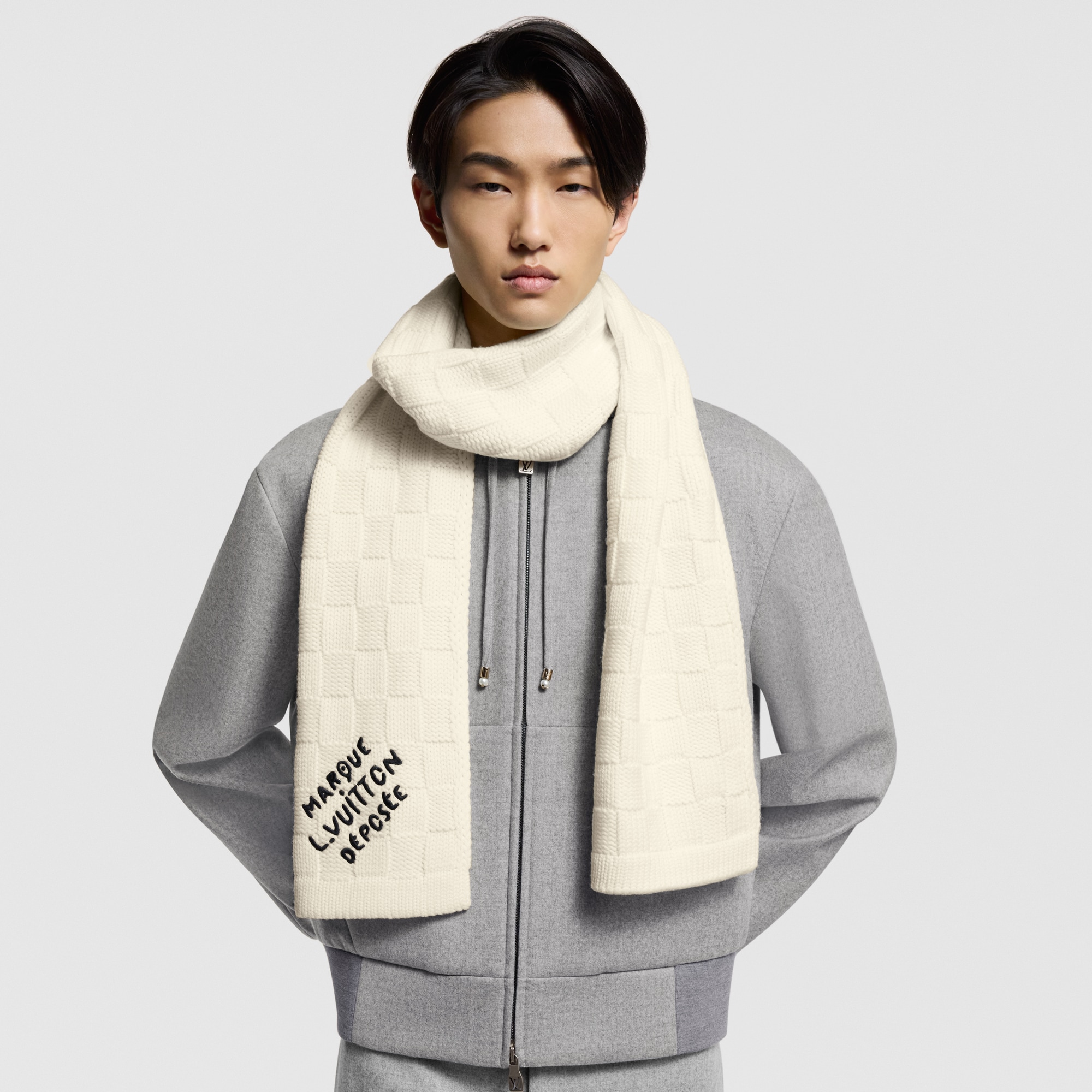 Damier Snug 頸巾 . in 男士