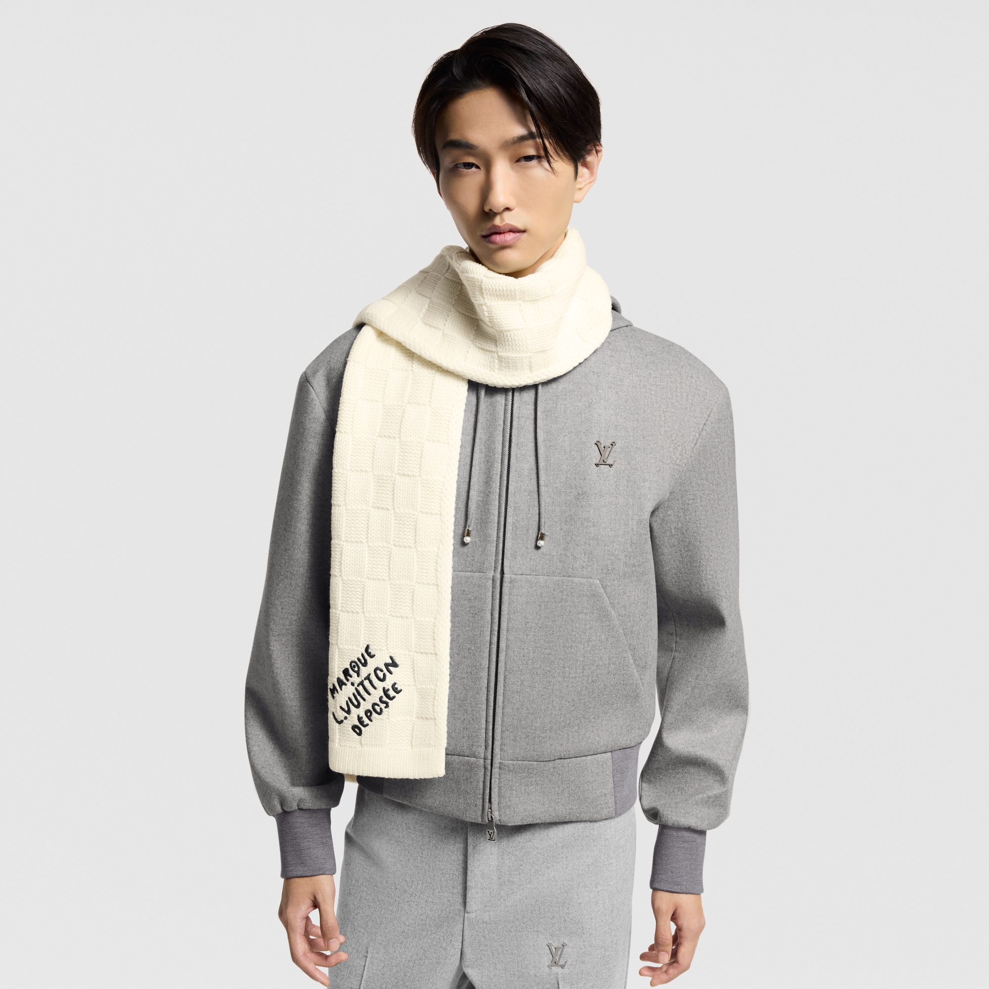 Damier Snug 頸巾 . in 男士