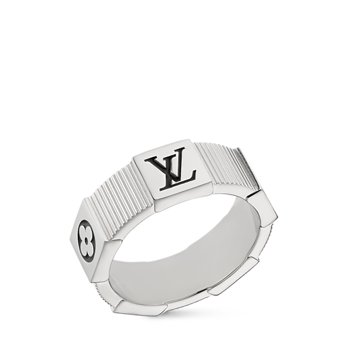 Damier Staples Lozine Ring . in Men's Fashion Jewellery Rings collections by Louis Vuitton (Product zoom)