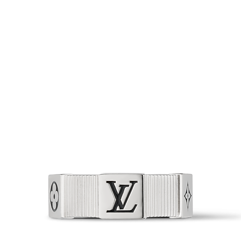 Damier Staples Lozine Ring . in Men's Fashion Jewellery Rings collections by Louis Vuitton (Product zoom)