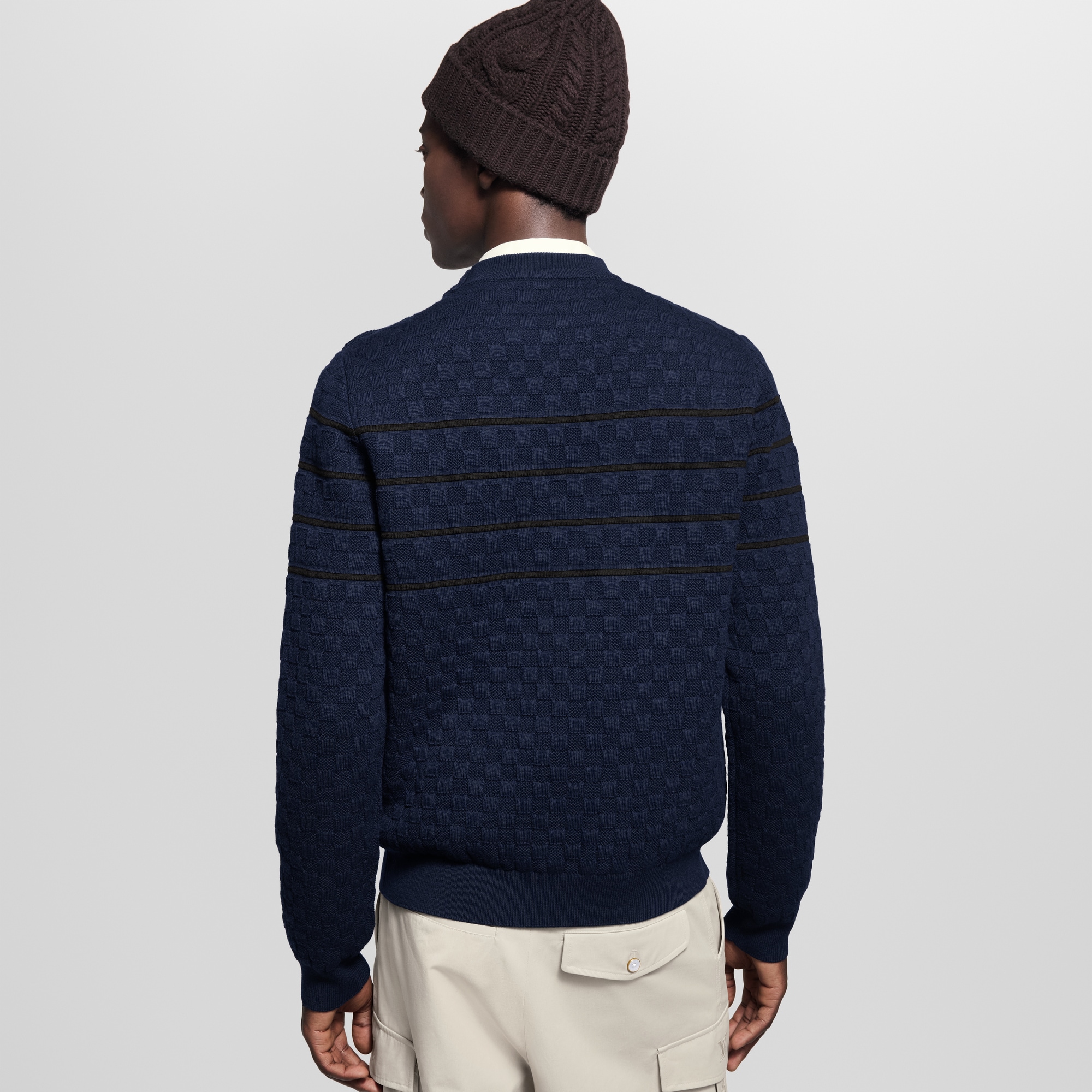 Damier Stripes Pullover  in Men