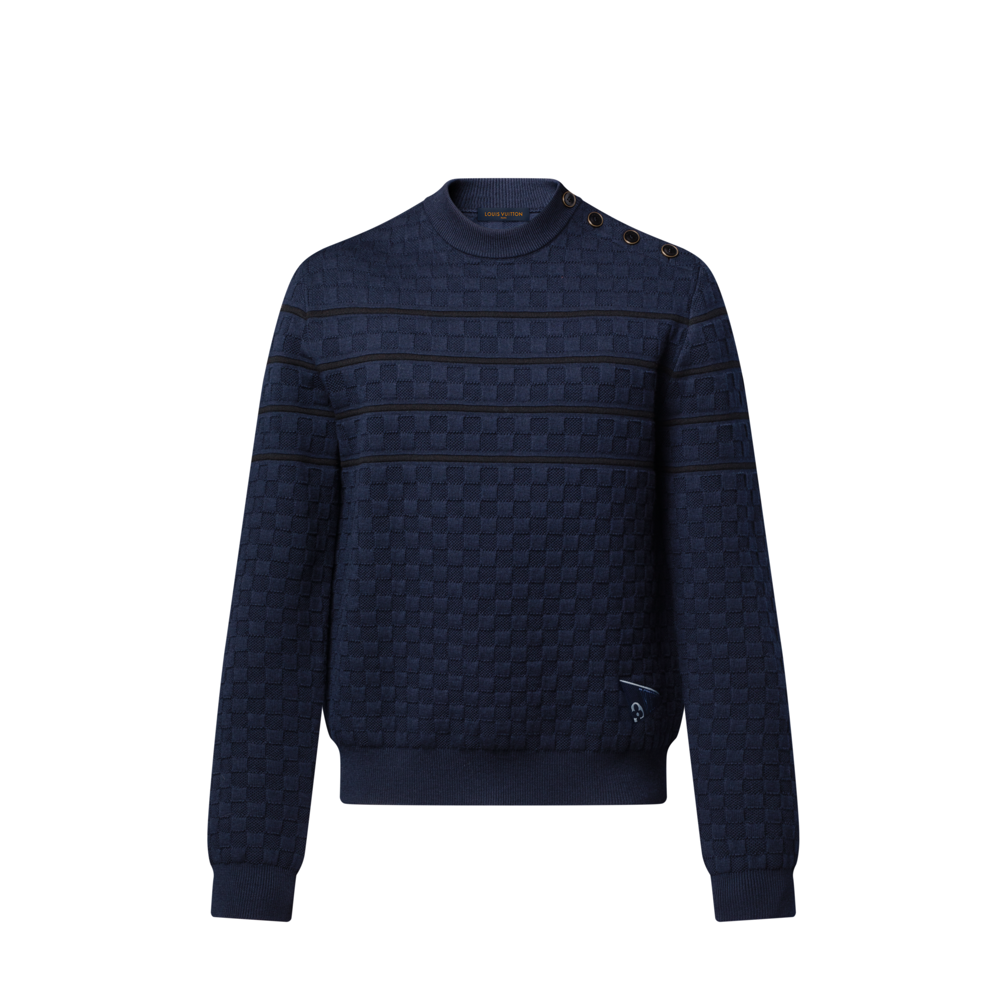 Damier Stripes Pullover  in Men