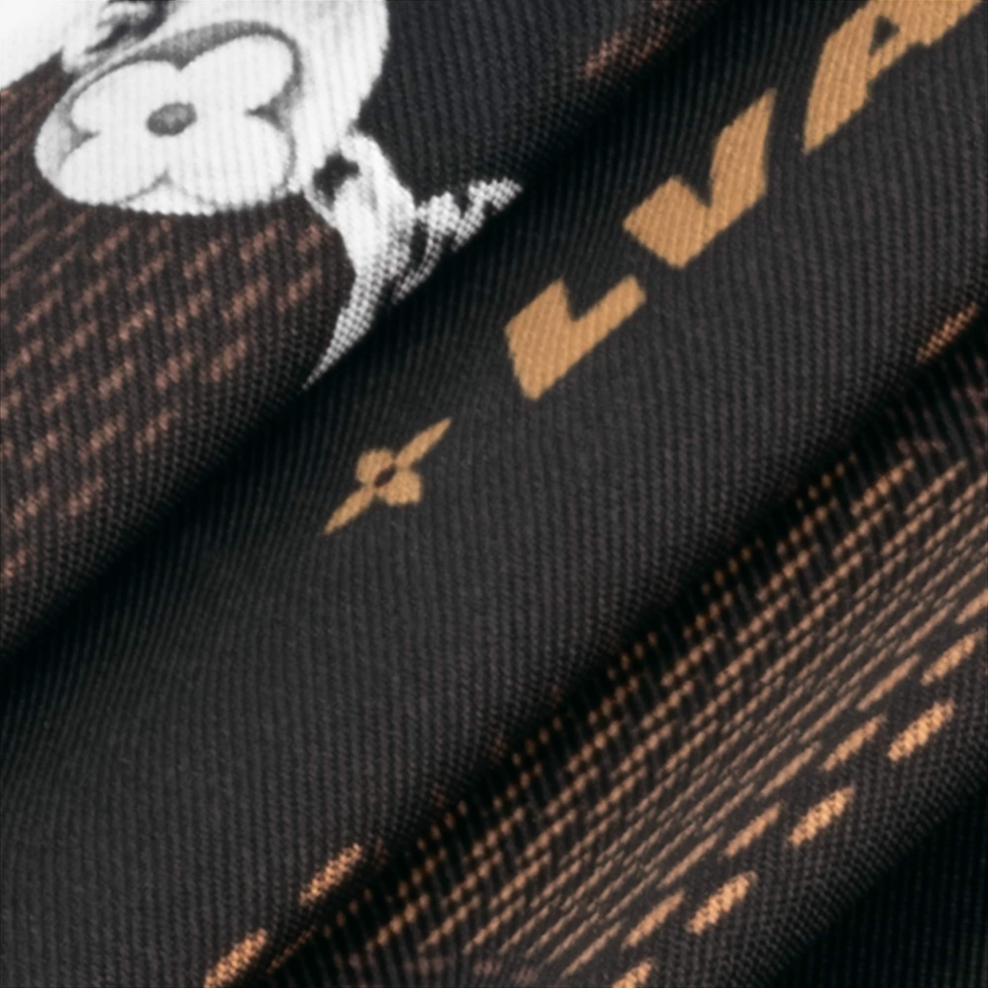 Damier Tied Up 菱形絲巾 . in 男士