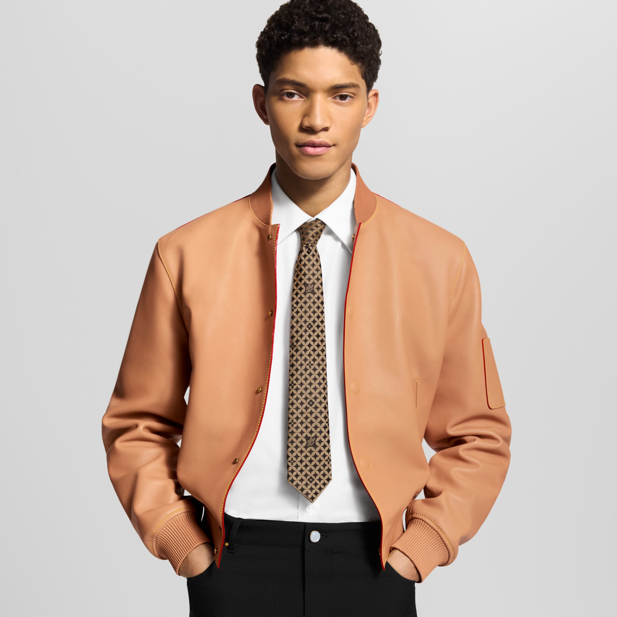 Dandy Monogram Tie . in Men