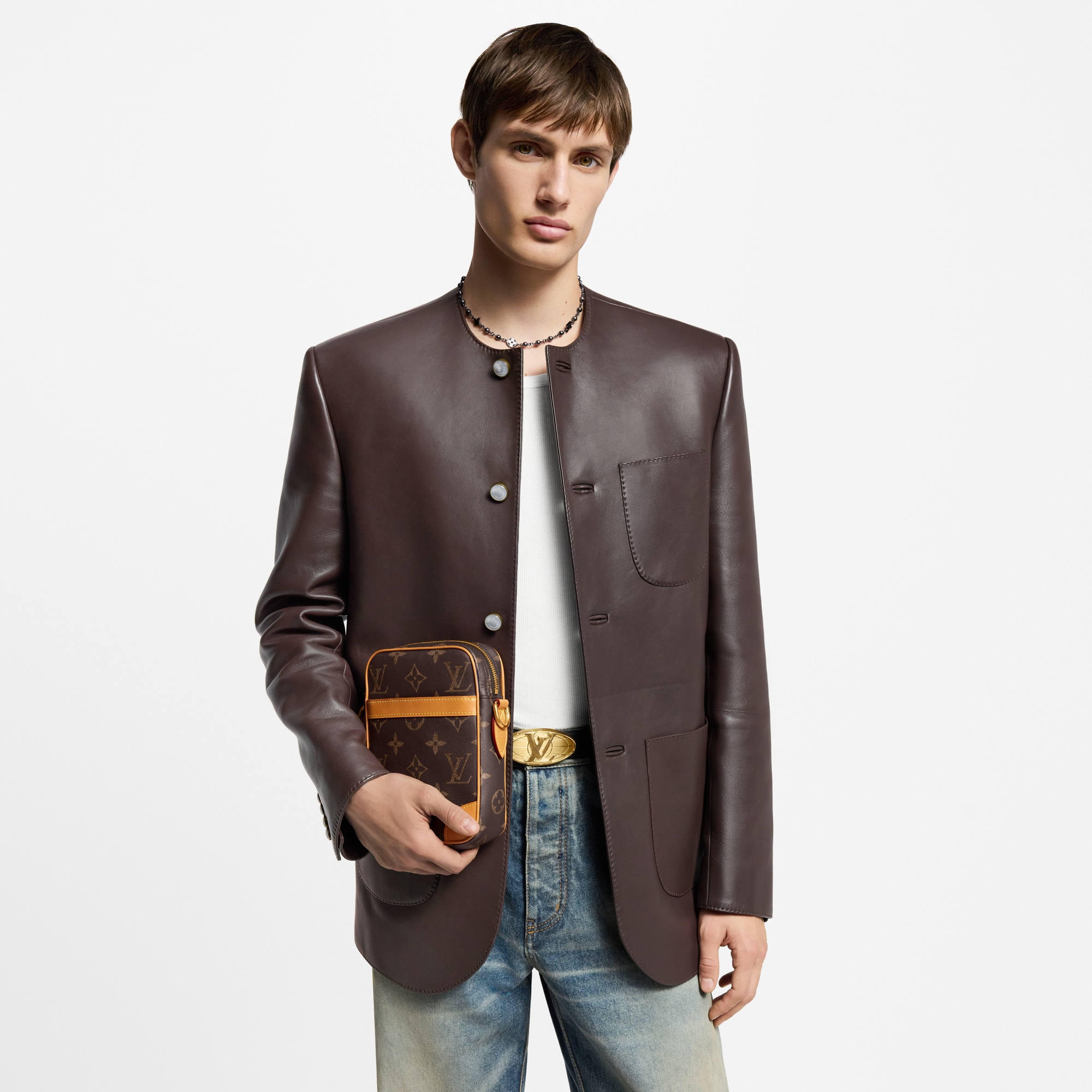 Danube autres_cuirs_monogram in Bags and Small Leather Goods