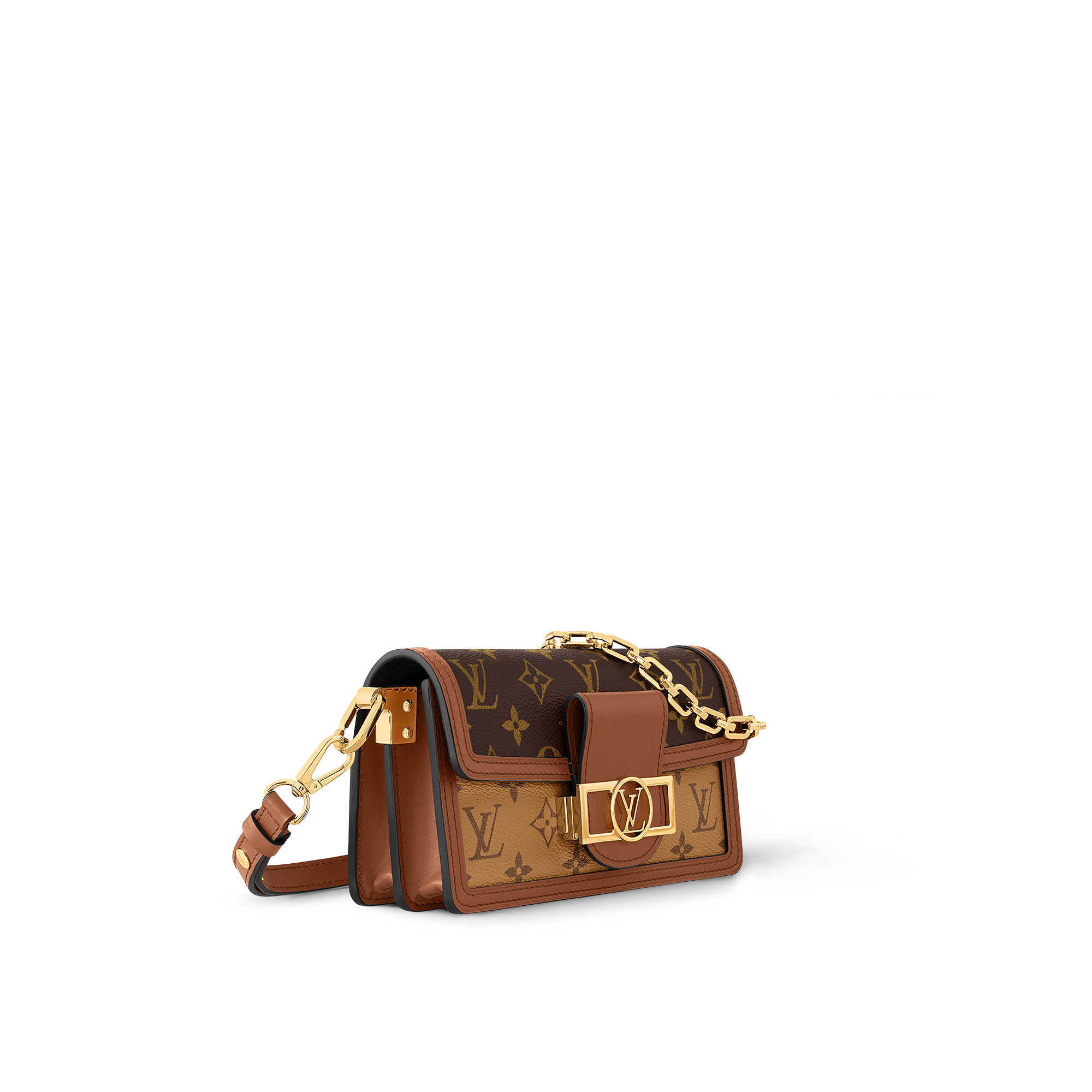 Dauphine East West Monogram Reverse Canvas in Women