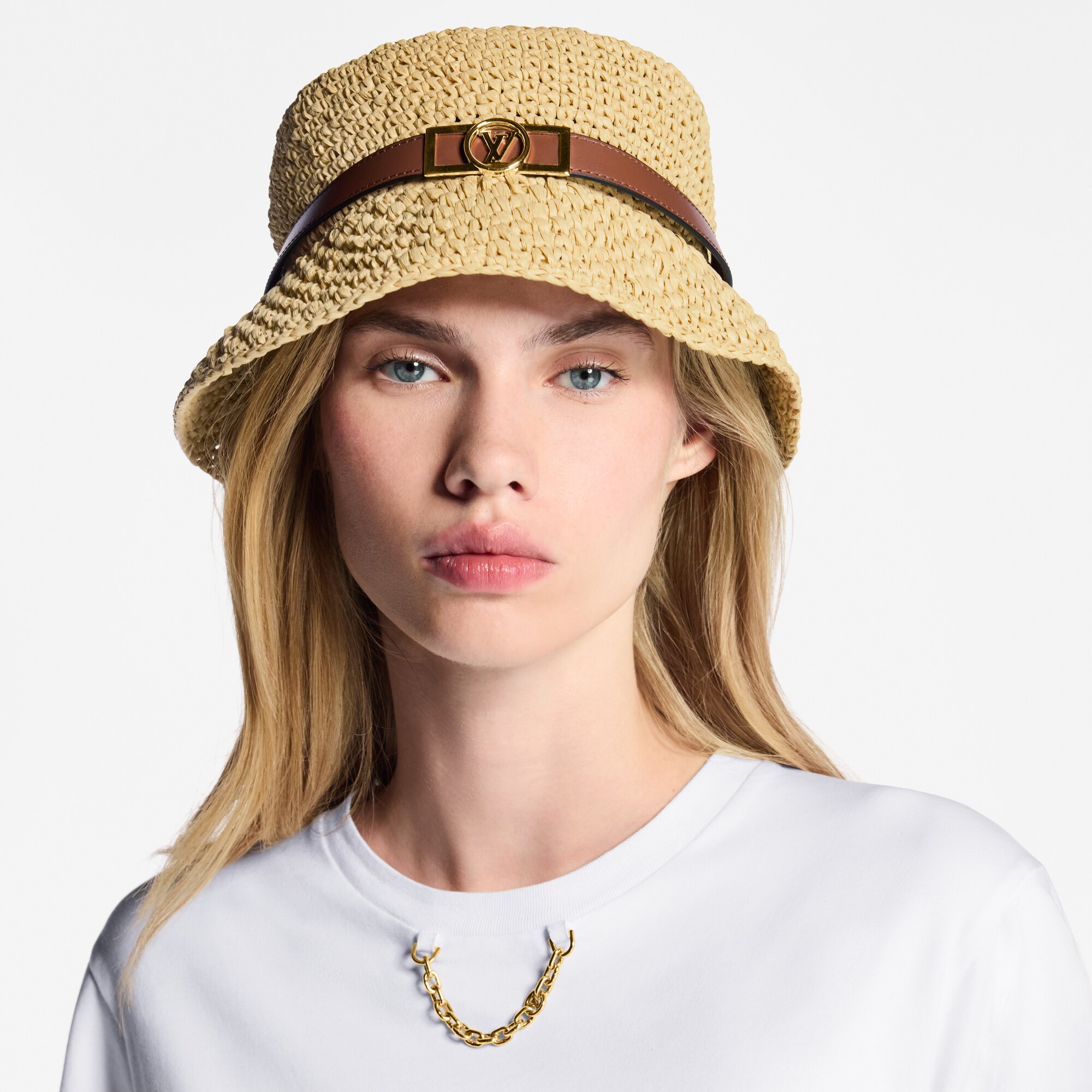 Dauphine Raffia Hat . in Women