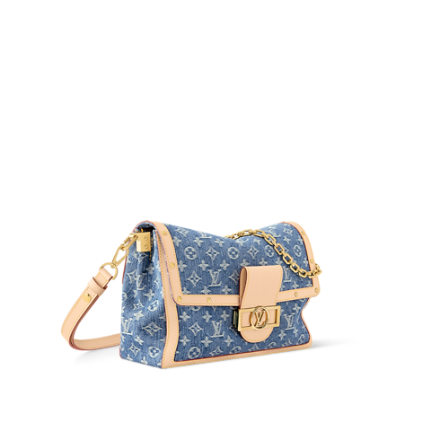 Dauphine Soft GM Monogram Denim in Bags and Small Leather Goods's Women Bags LV Icons collections by Louis Vuitton (Product zoom)