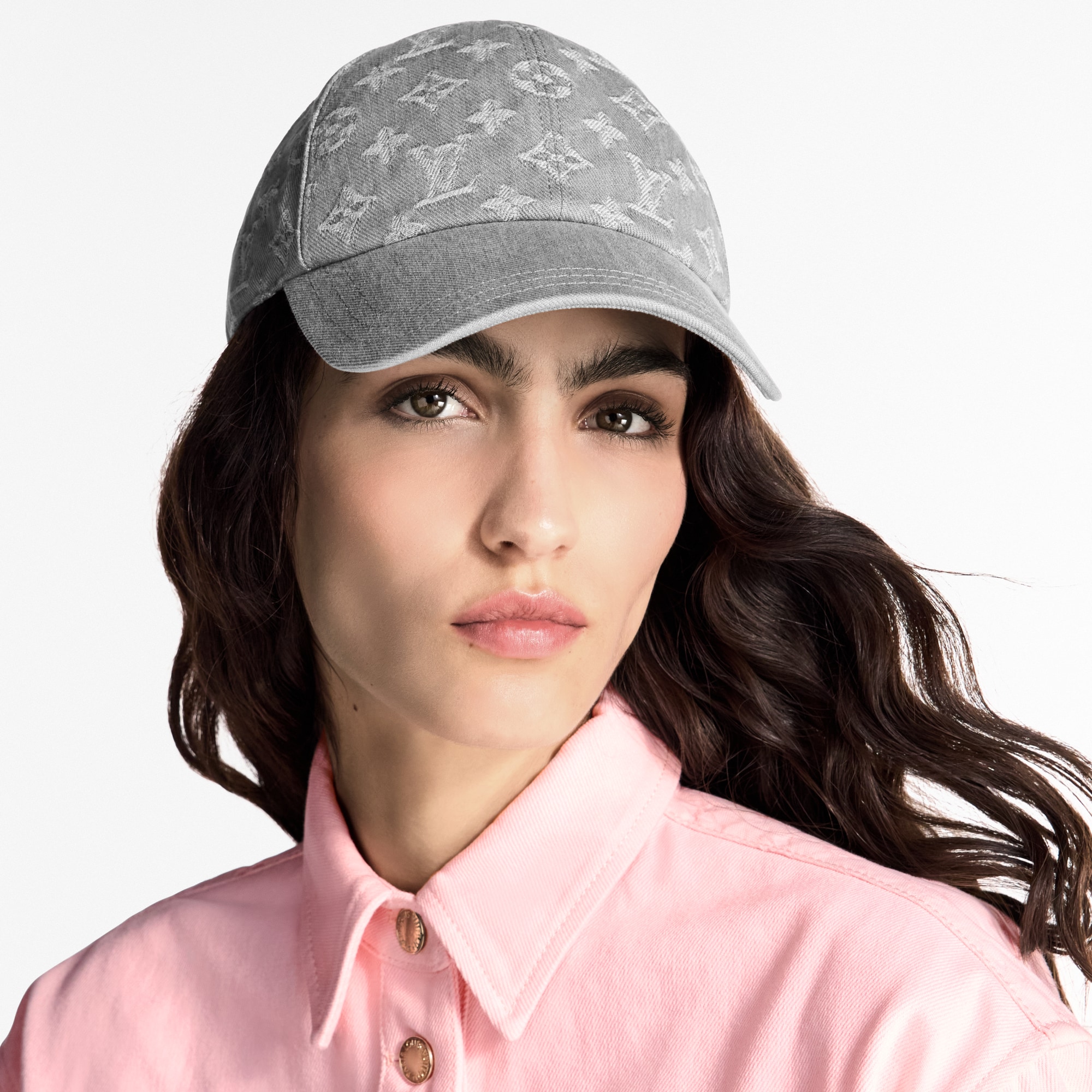 Denim Cap . in Women