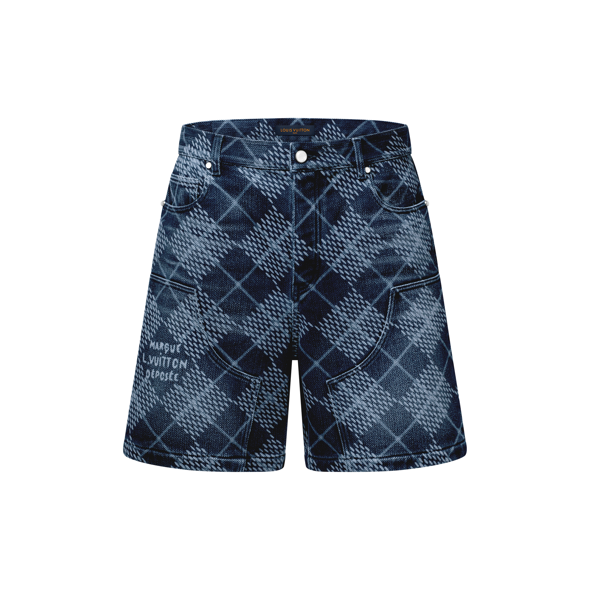 Denim Carpenter Shorts  in Men