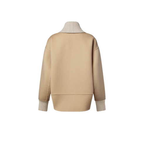 Denim-Effect Double Face Jacket in Women's Ready to Wear Coats and Jackets collections by Louis Vuitton (Product zoom)