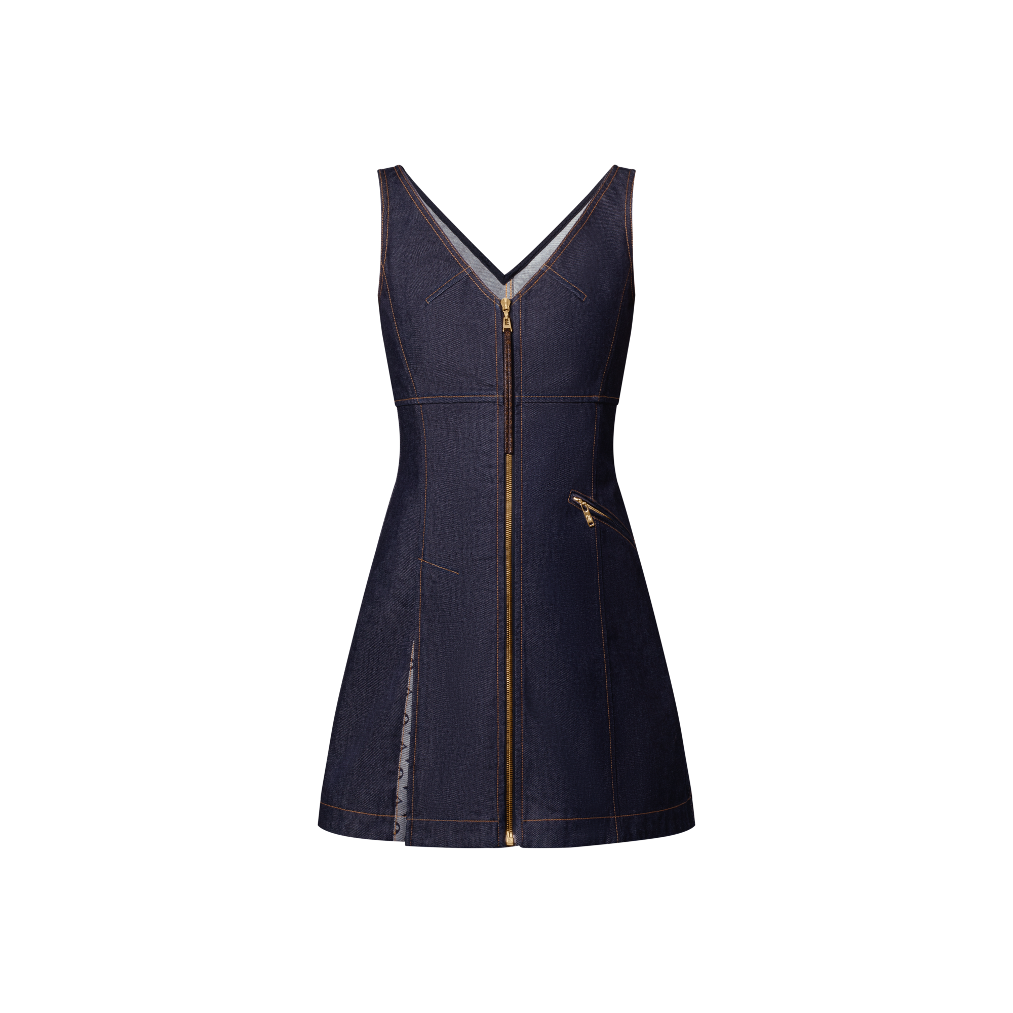 Denim Mini Dress  in Women