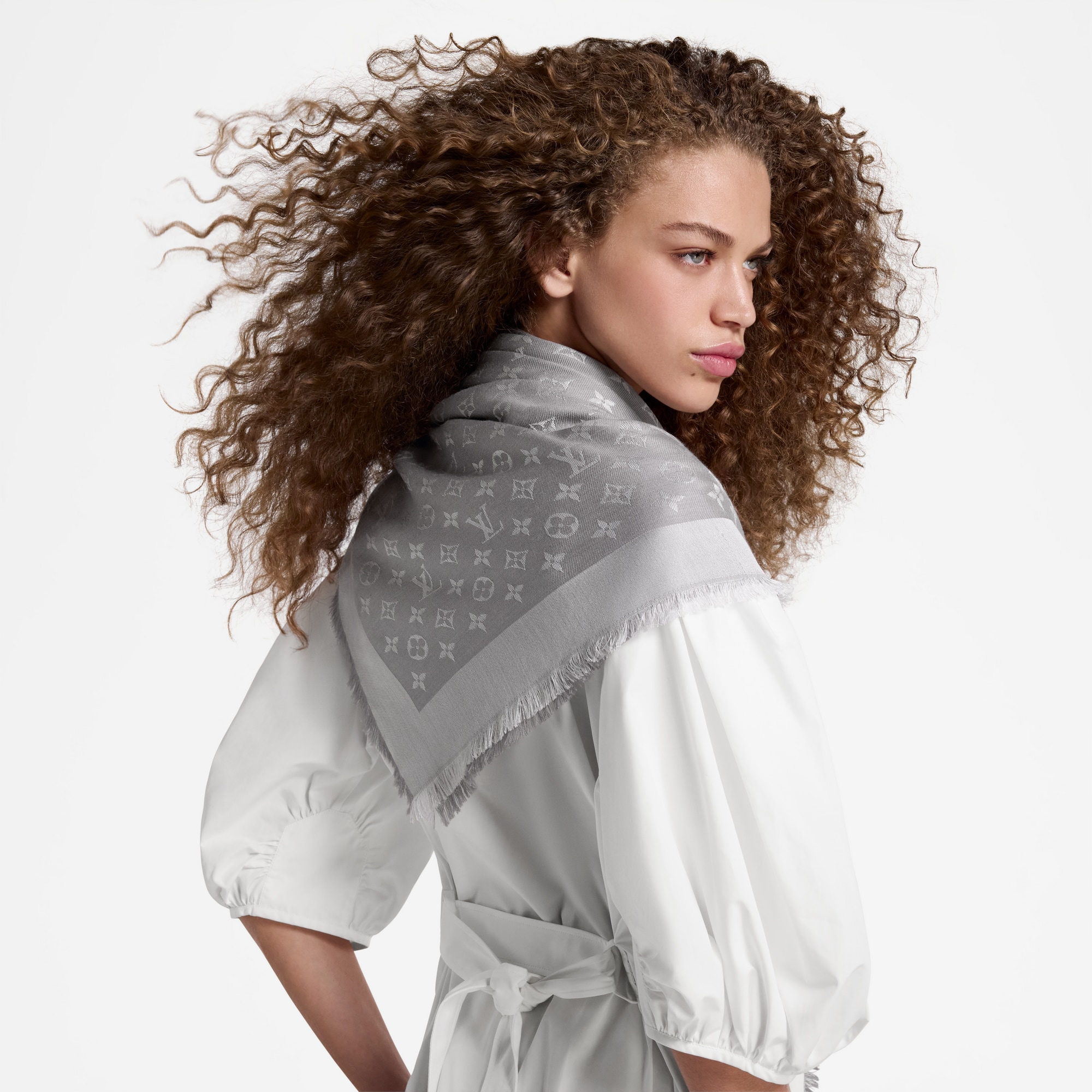 Denim Monogram 披肩 . in 女士