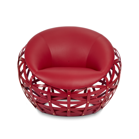 Diamond Armchair by Marcel Wanders in Trunks, Travel and Home's Home and Art of Dining Furniture collections by Louis Vuitton (Product zoom)