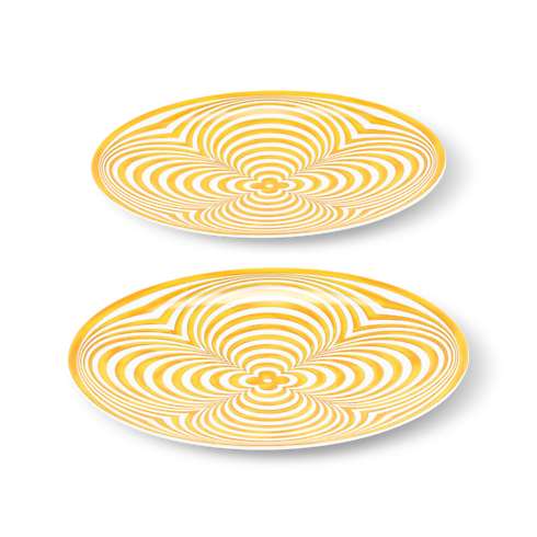 Dolce Vita Set Of 2 Presentation Plates in Trunks, Travel and Home's Home and Art of Dining Art of Dining collections by Louis Vuitton (Product zoom)