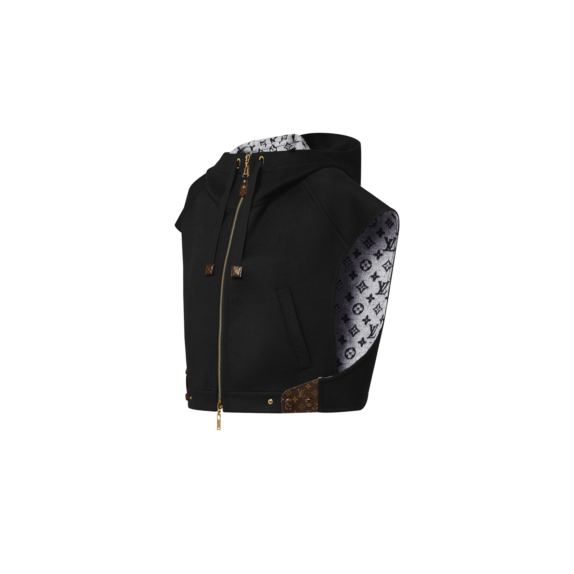 Double Face Open-Arm Jacket  in Women