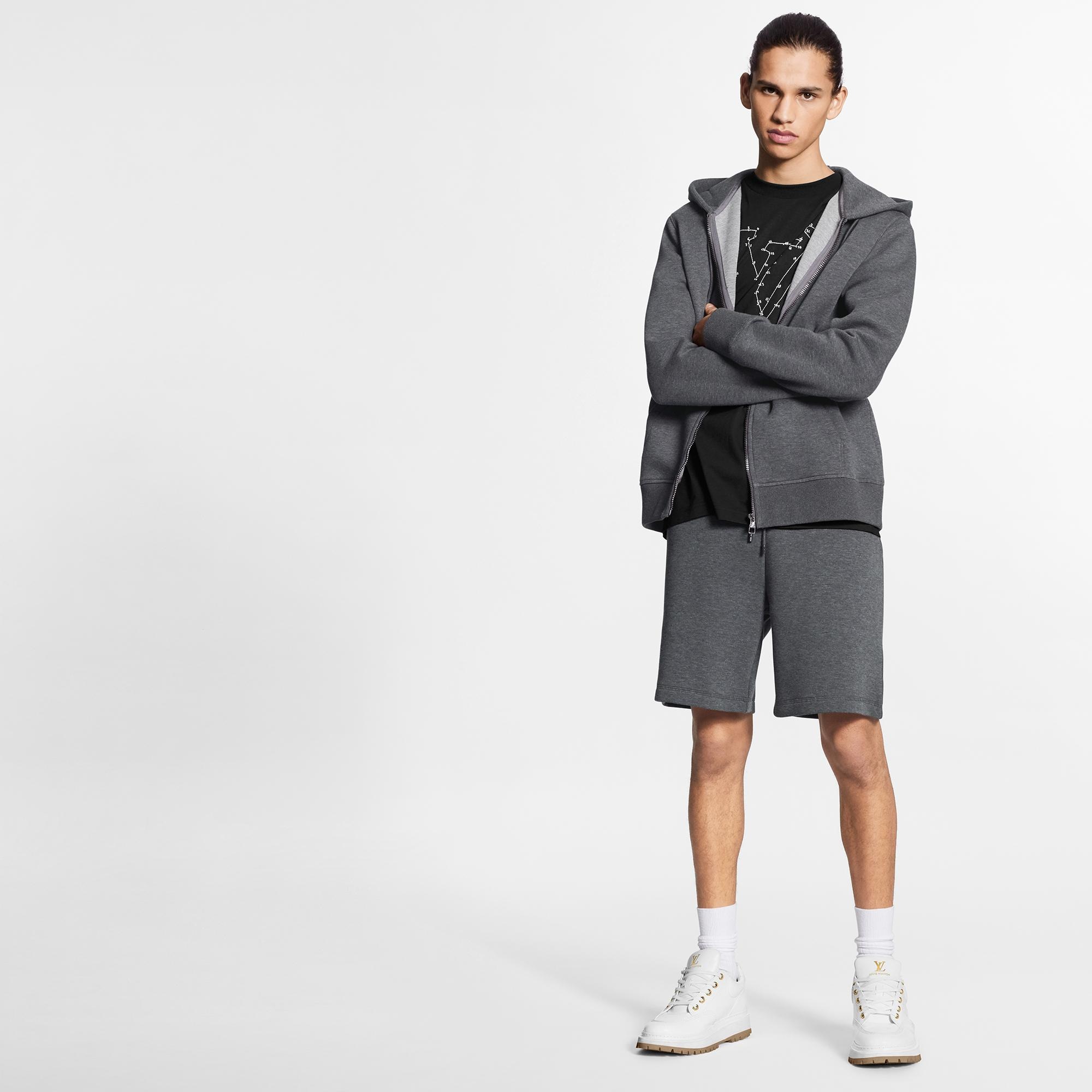 Double Face Travel Hoodie  in Men