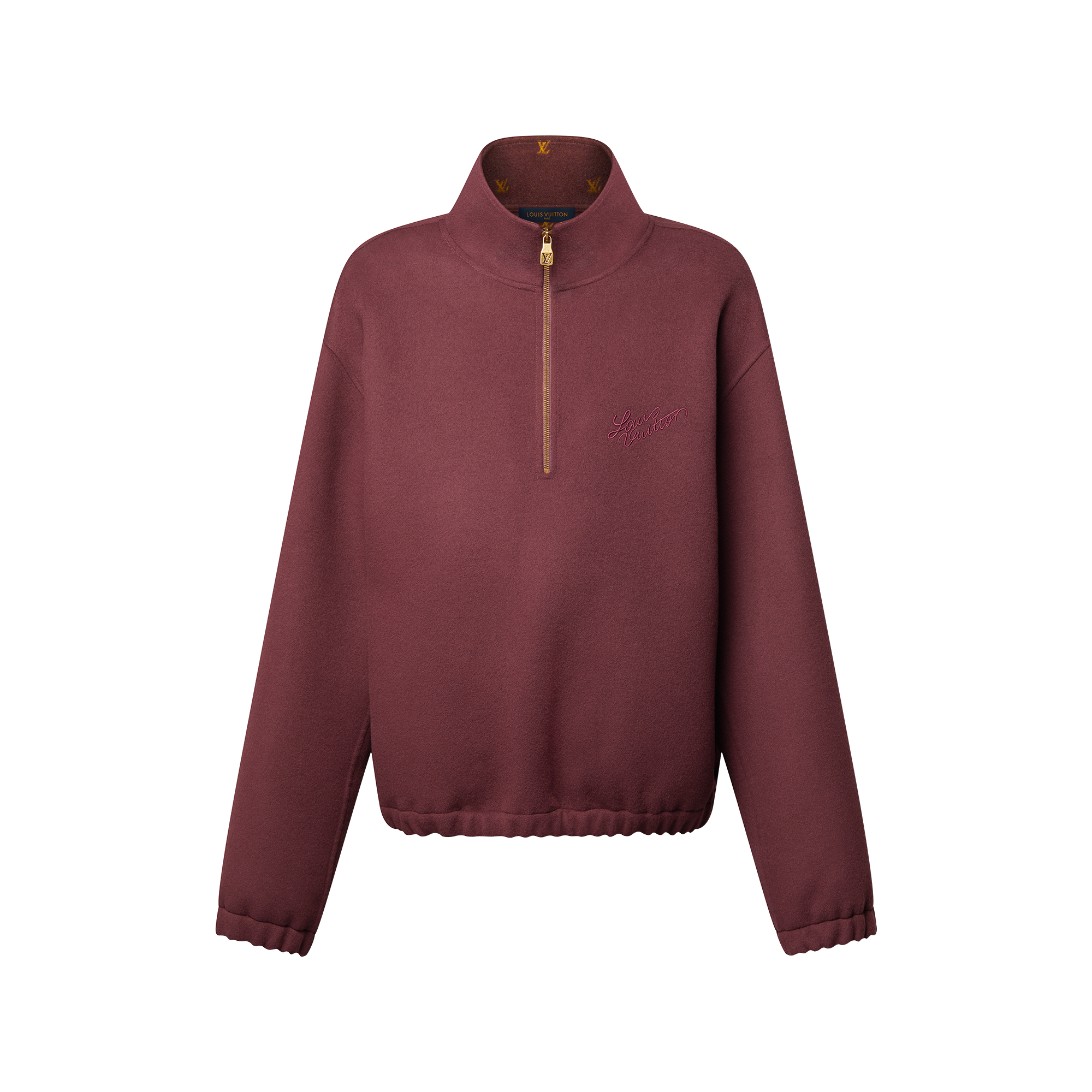 雙面羊毛絲質混紡套頭衫  in 男士