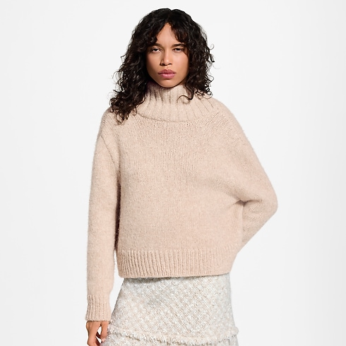 Draped Collar Pullover in Women's Ready to Wear Knitwear collections by Louis Vuitton (Product zoom)