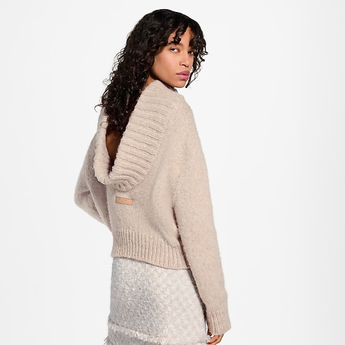 Draped Collar Pullover in Women's Ready to Wear Knitwear collections by Louis Vuitton (Product zoom)