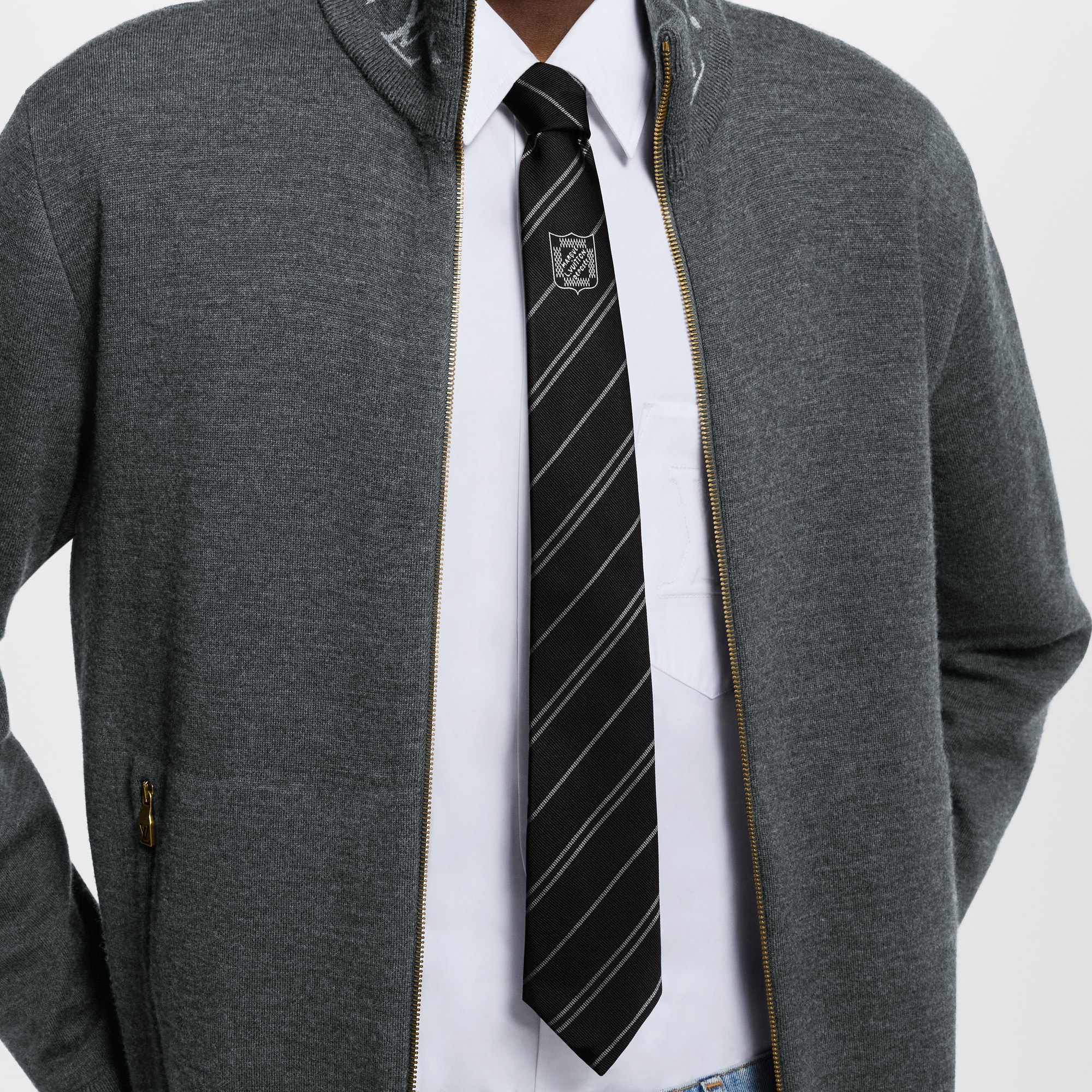 Ecu Stripes 領呔 . in 男士