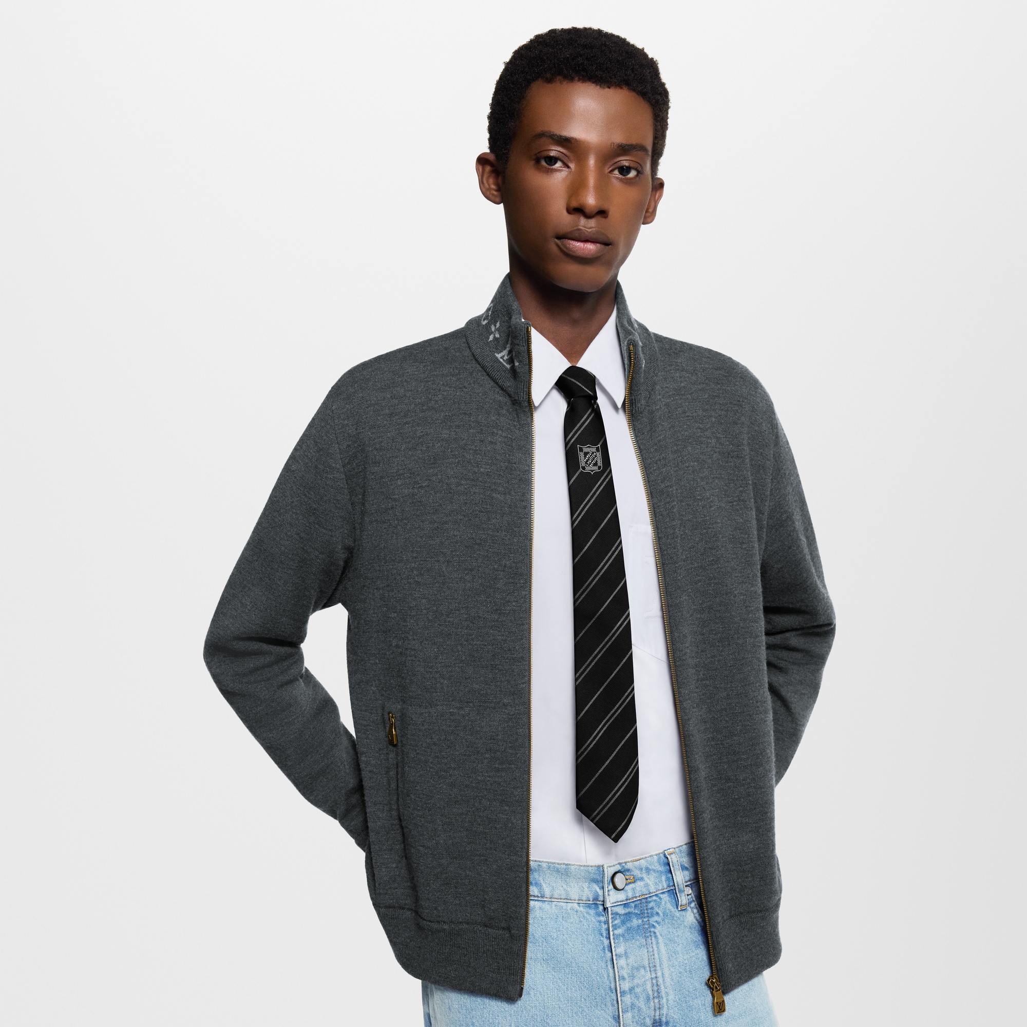 Ecu Stripes 領呔 . in 男士