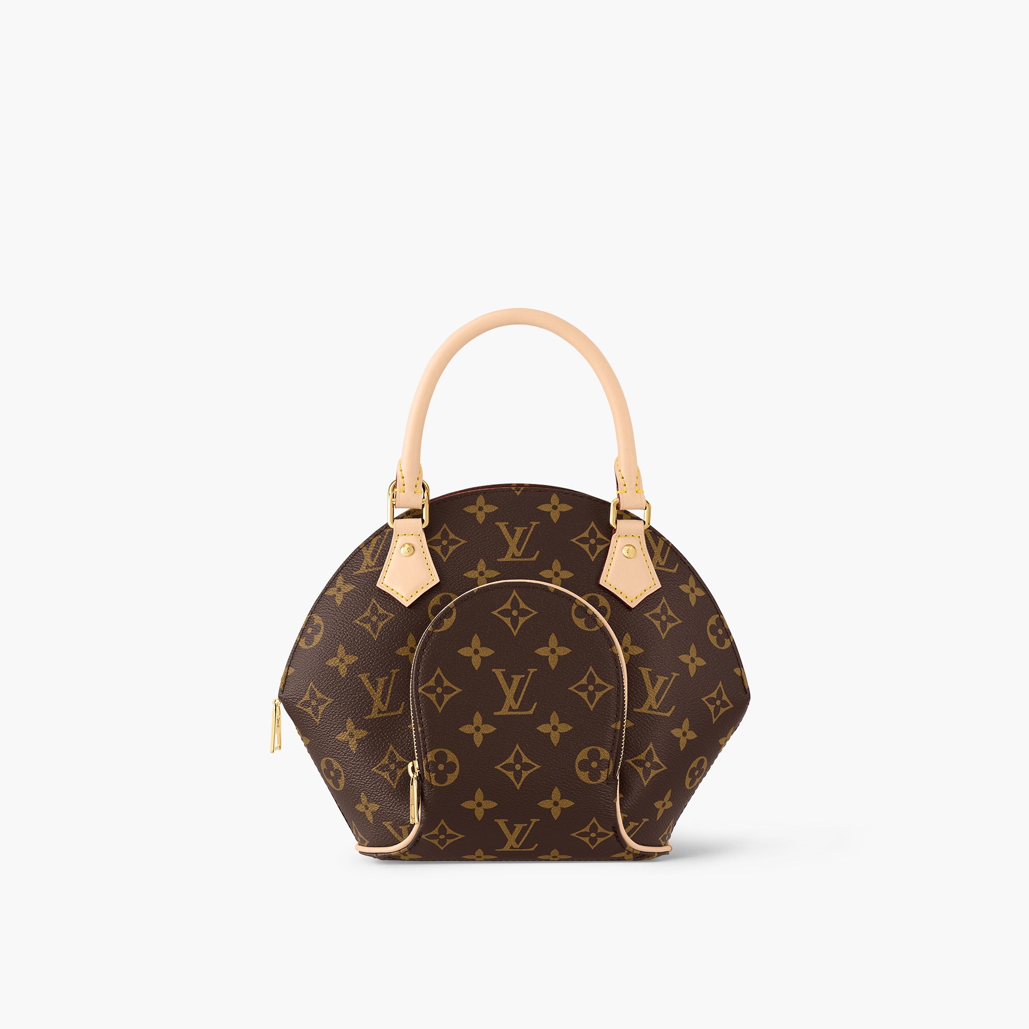 Ellipse PM Monogram Canvas Luxury Handbags M46196 Brown