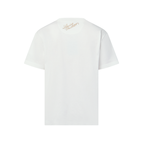 Embellished Cotton T-Shirt in Men's Ready to Wear T-shirts and Polos collections by Louis Vuitton (Product zoom)