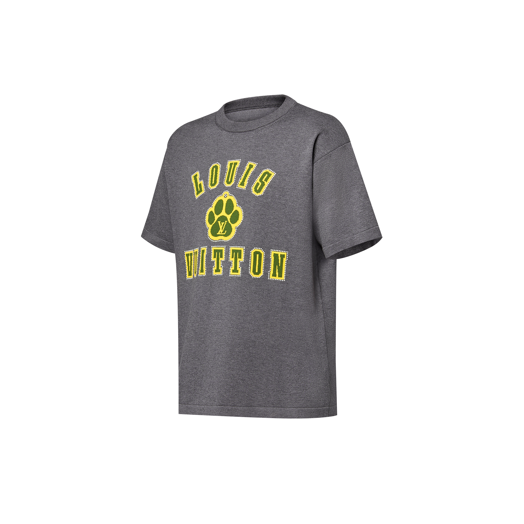 裝飾短袖棉質圓領上衣  in 男士