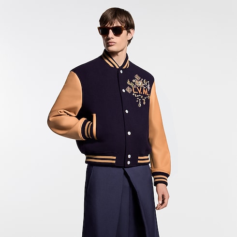 Embellished Varsity Jacket in Men's Ready to Wear Outerwear and Coats collections by Louis Vuitton (Product zoom)