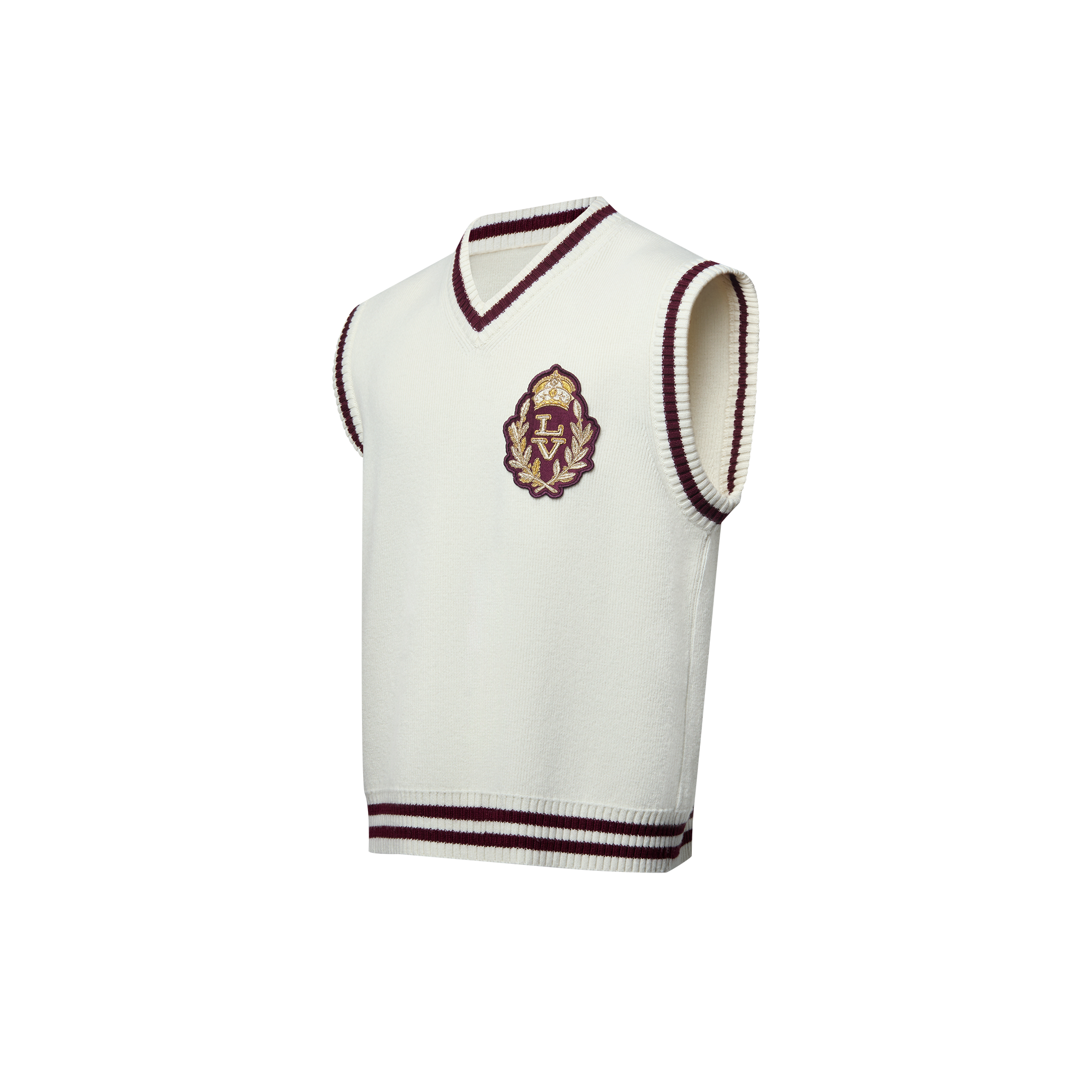 裝飾羊毛背心  in 男士