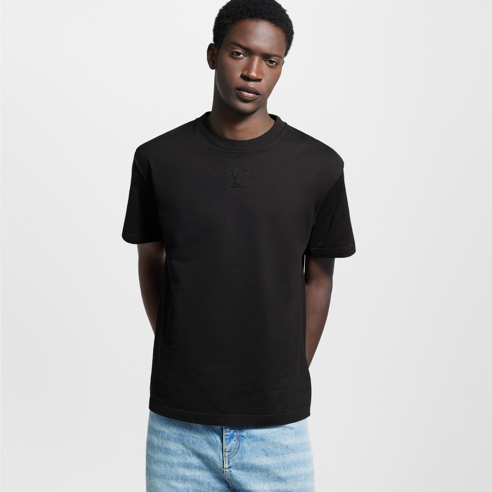 LV 壓花 T 恤  in 男士