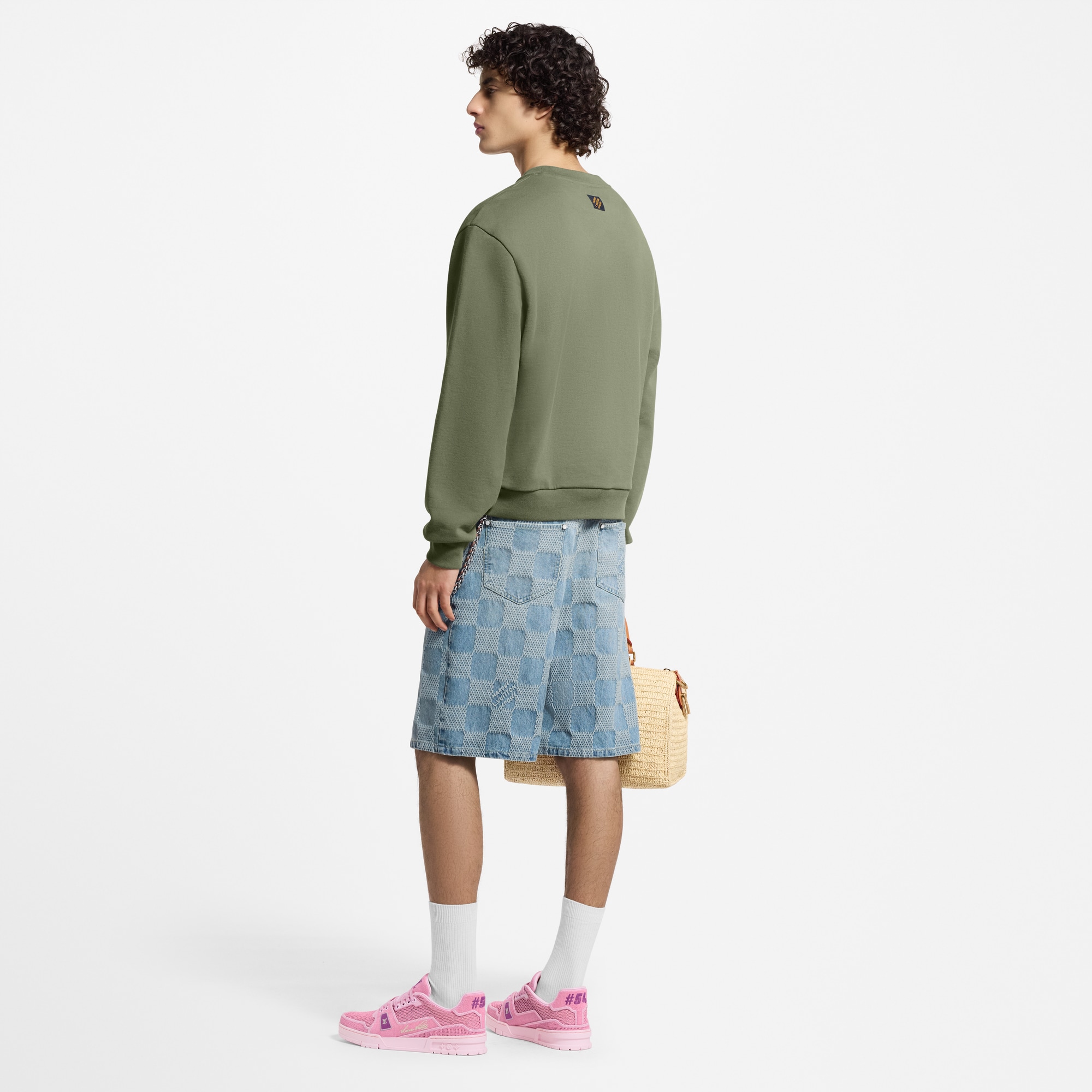 Embroidered Signature Crewneck  in Women